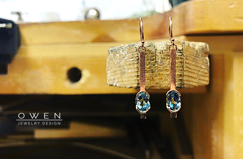 CUSTOM ROSE GOLD EARRINGS WITH A OVAL BRAZILIAN AQUAMARINE.png