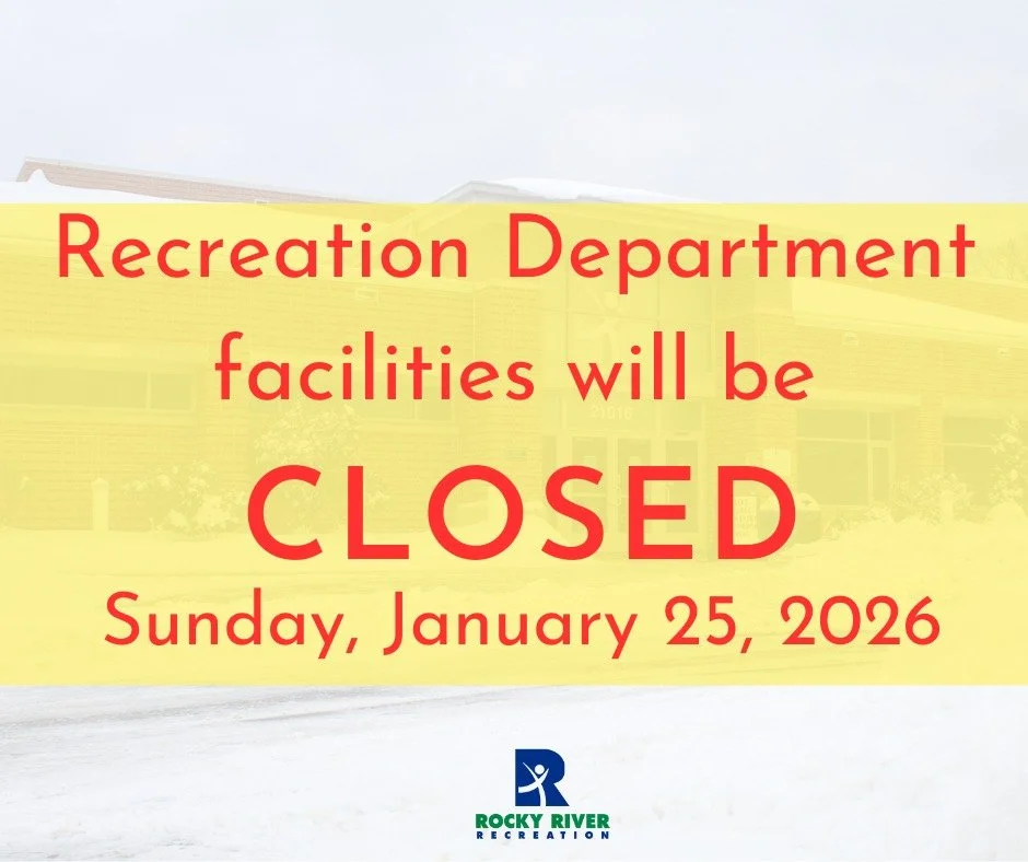 This includes the Civic Center &amp; Hamilton Ice Arena. We intend to reopen for normal operations on Monday, January 26, 2026. 

In the event the community needs a warming center, the Civic Center will serve in that capacity. Updates will be posted 