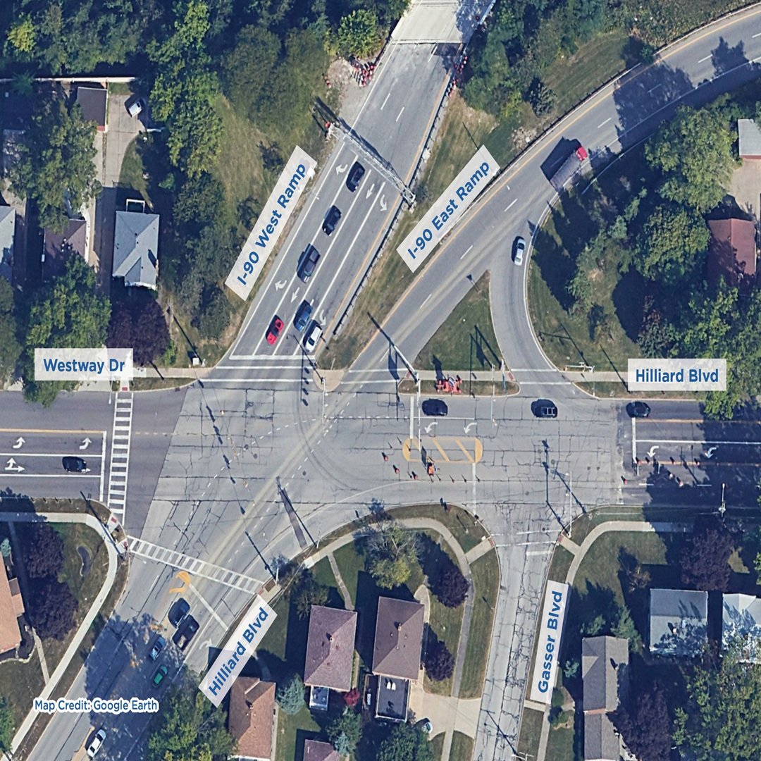 Public Meeting Notice: Westway/Hilliard/Gasser/I-90 Intersection Improvements