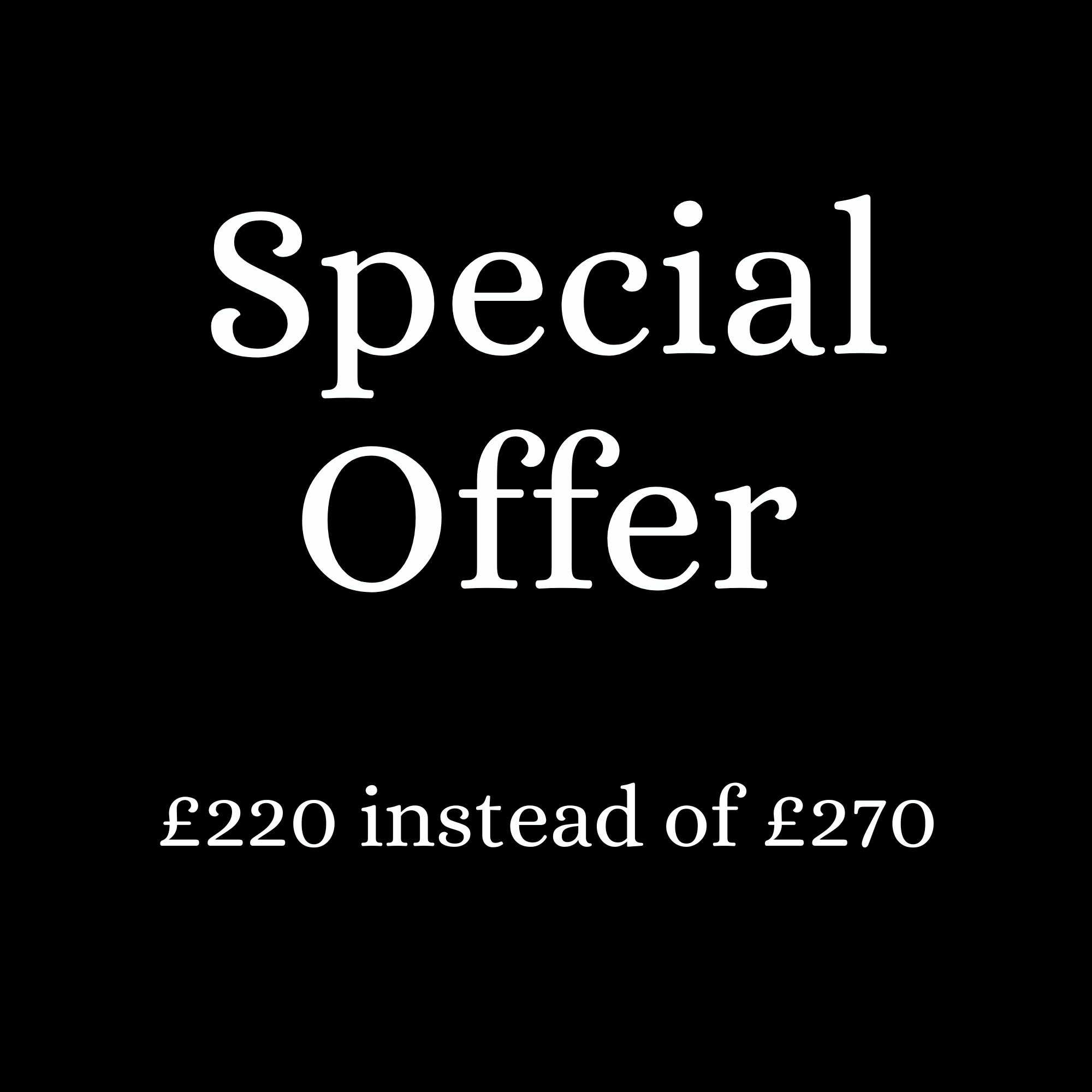 Mentoring Special Offer