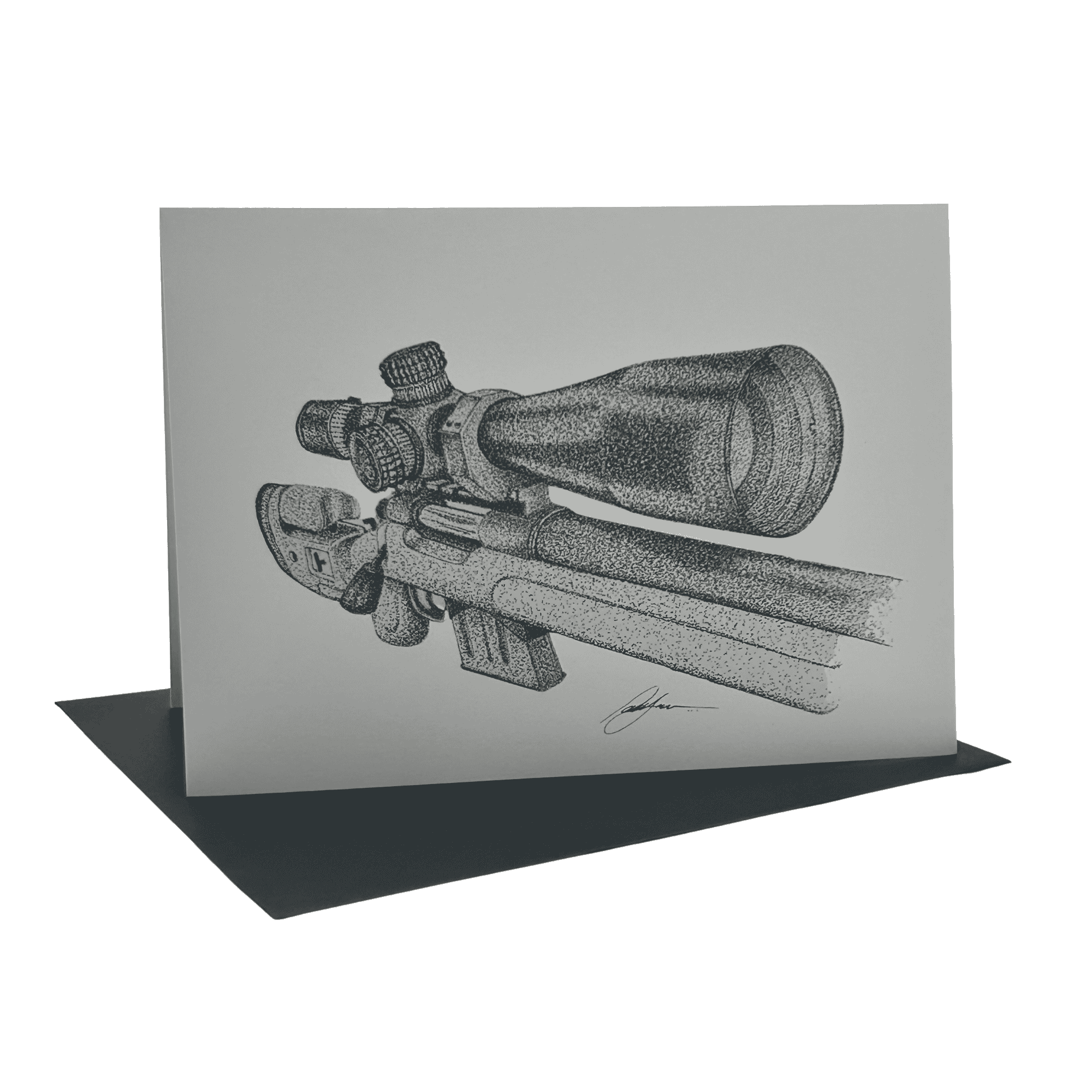 Inside the Scope: How the Tactical Scope Greeting Card Combines Art and Precision