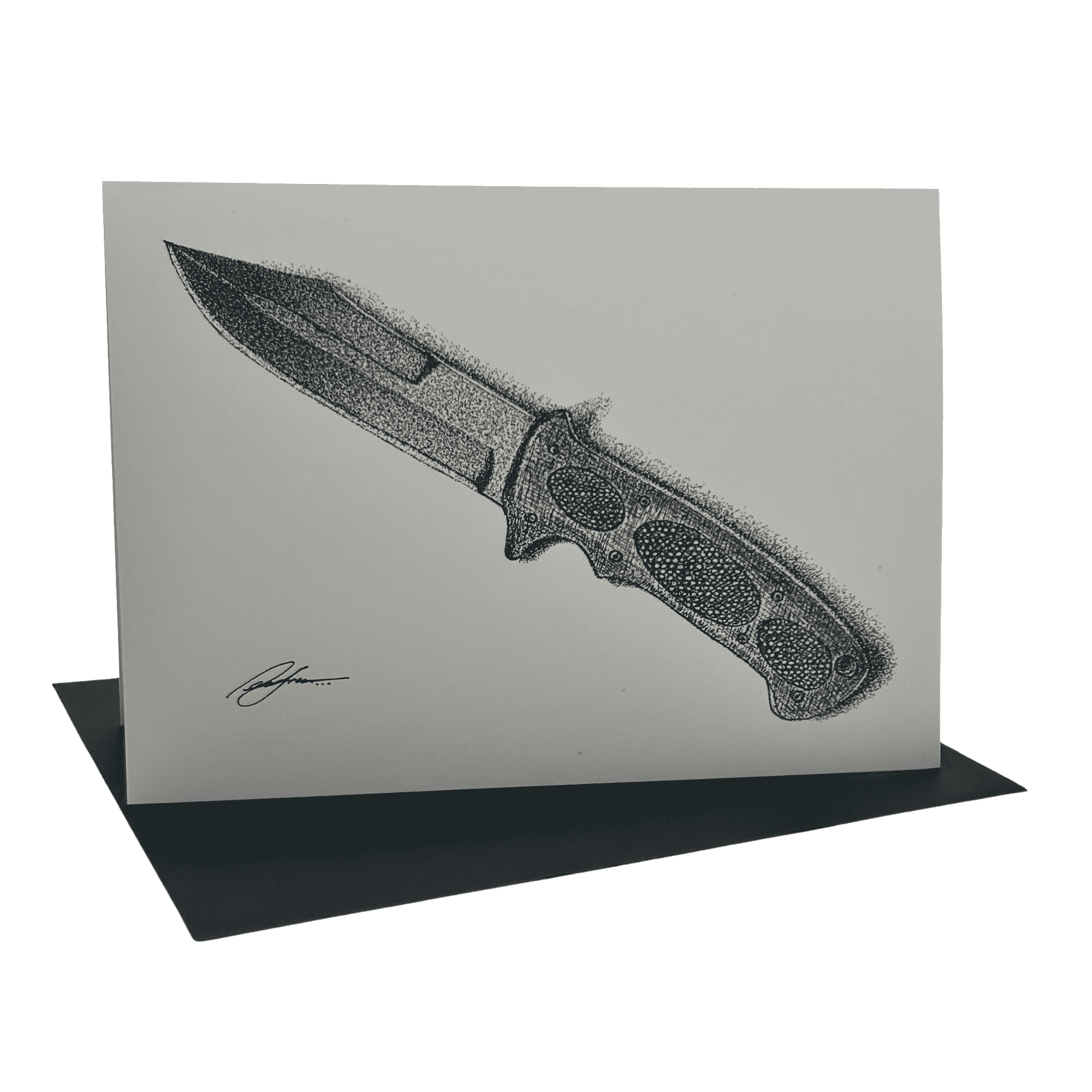 Why the Venom’s Edge Knife Greeting Card Is a Collectible Masterpiece for Tactical Fans