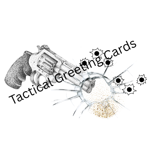 Revolver Tactical Bullet Impact Digital Art Download