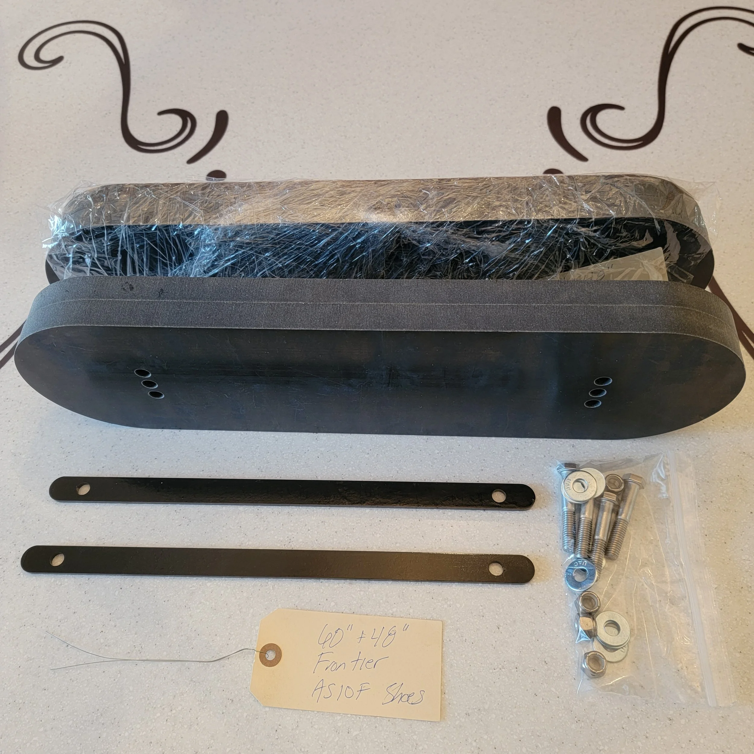 Frontier AS10F Main and Back Drag Edge and Shoe Replacement Kits ...