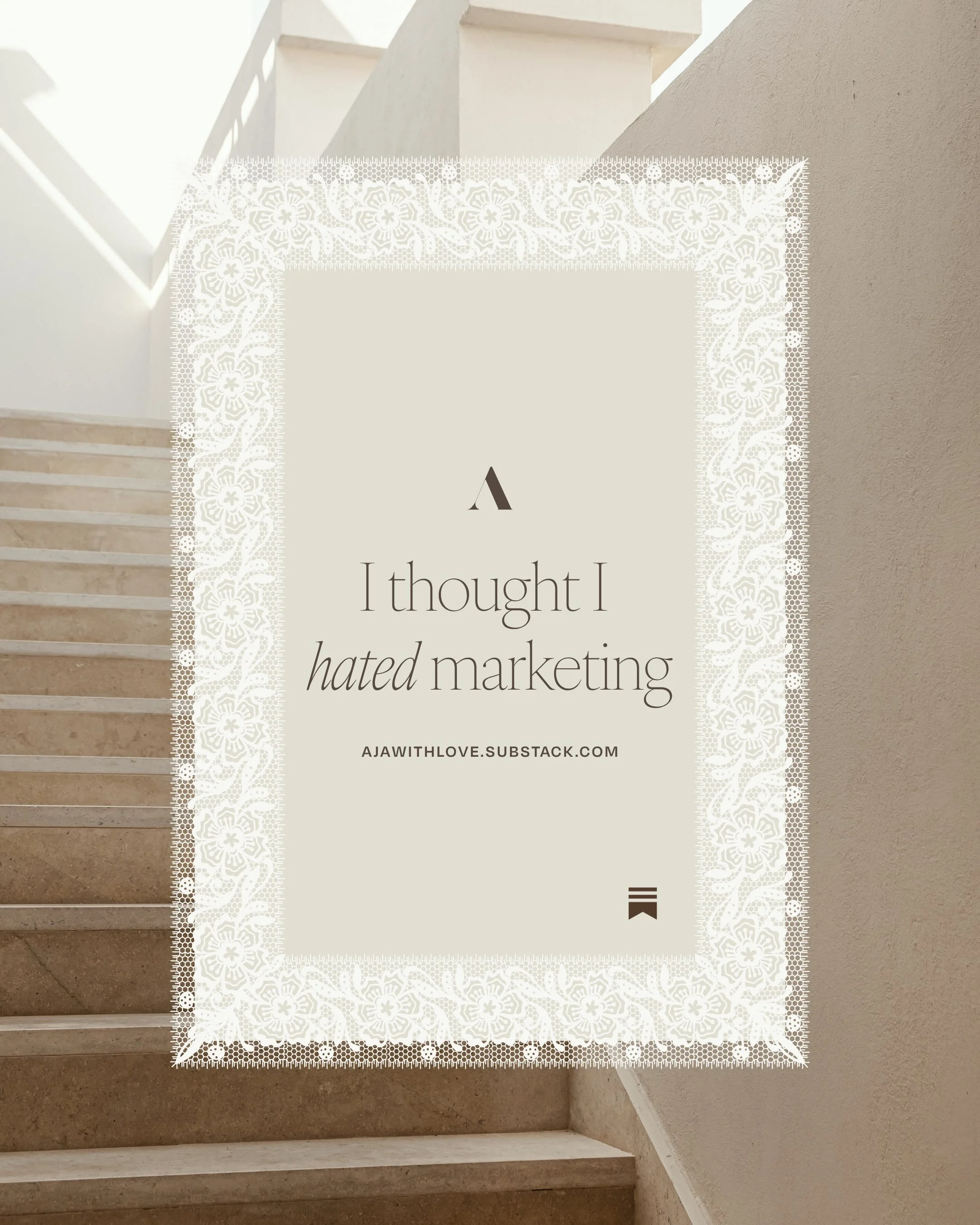 For a long time, I thought I needed to become louder to grow my business&hellip;

Turns out, I just needed to become more connected ☁️

I wrote my very first essay about the marketing shift that changed everything for me, and why I think we&rsquo;ve 