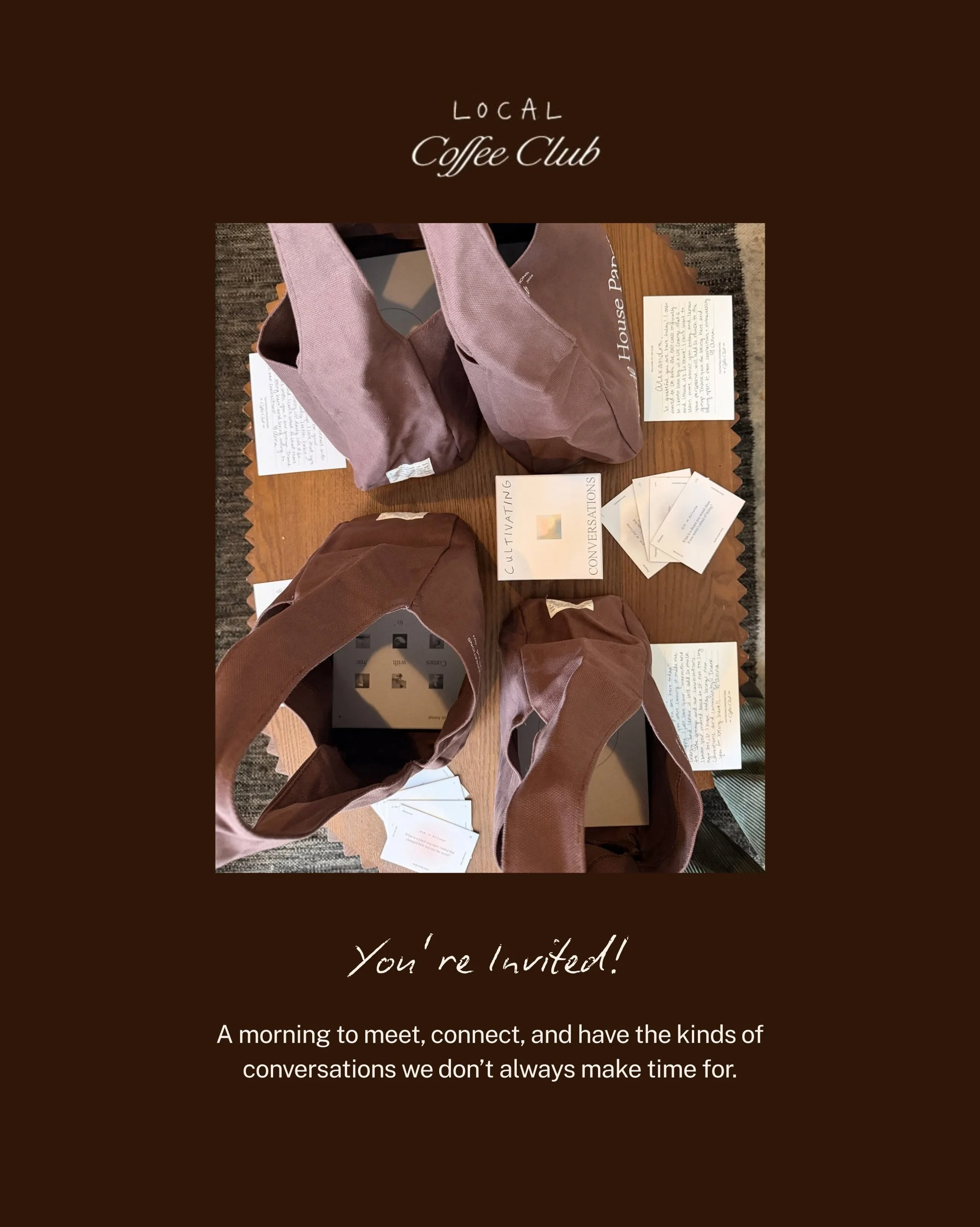 I&rsquo;m so excited to be hosting a Local Coffee Club for @wildehousepaper ! 💫

Join me Saturday, October 10th at Cafe Dulce in the Arts District for a cozy morning of journaling, thoughtful conversation, and new connections over matcha (or coffee)