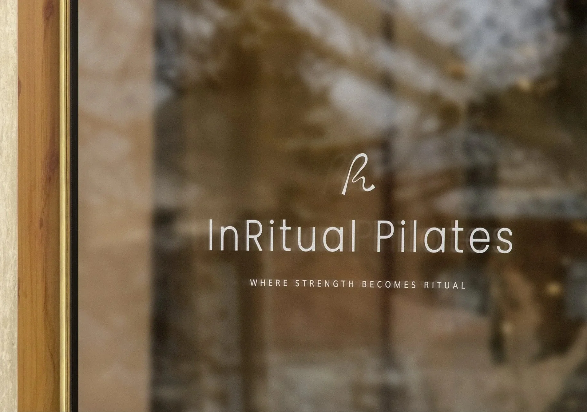 Pilates studio website design and branding​ example