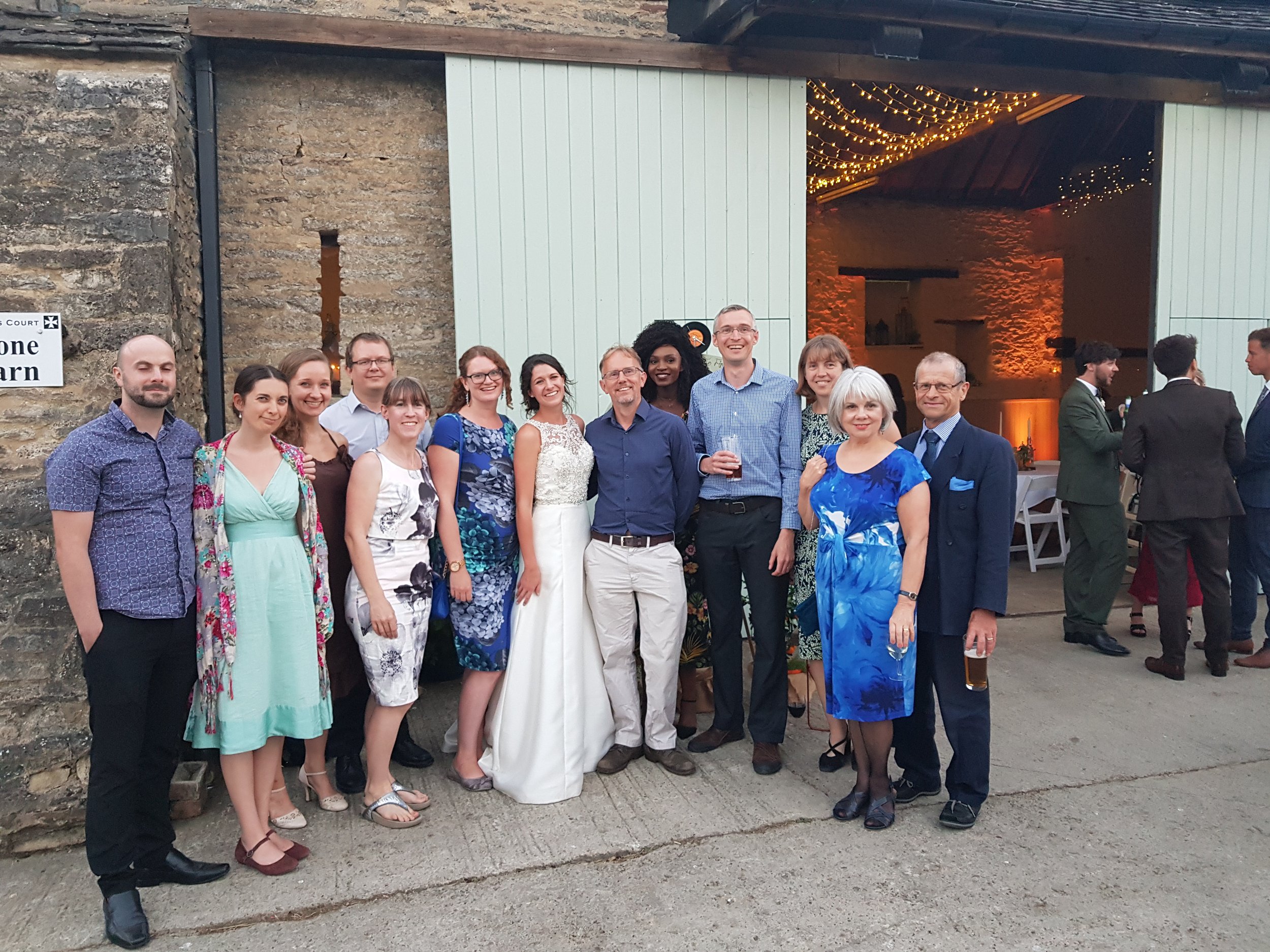 Viva staff at Anna’s wedding 2018