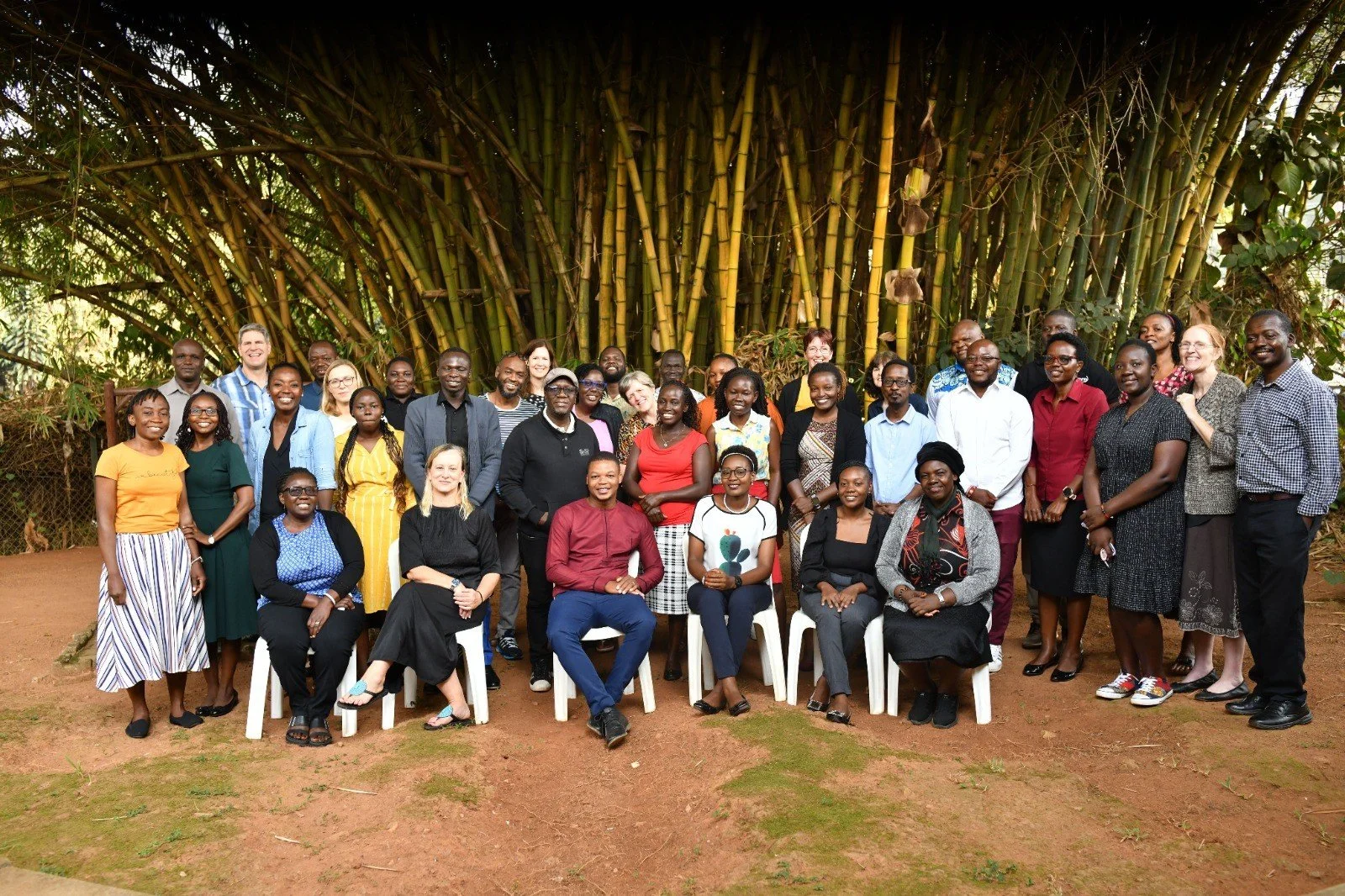 Delegates with CRANE and Viva staff from Uganda