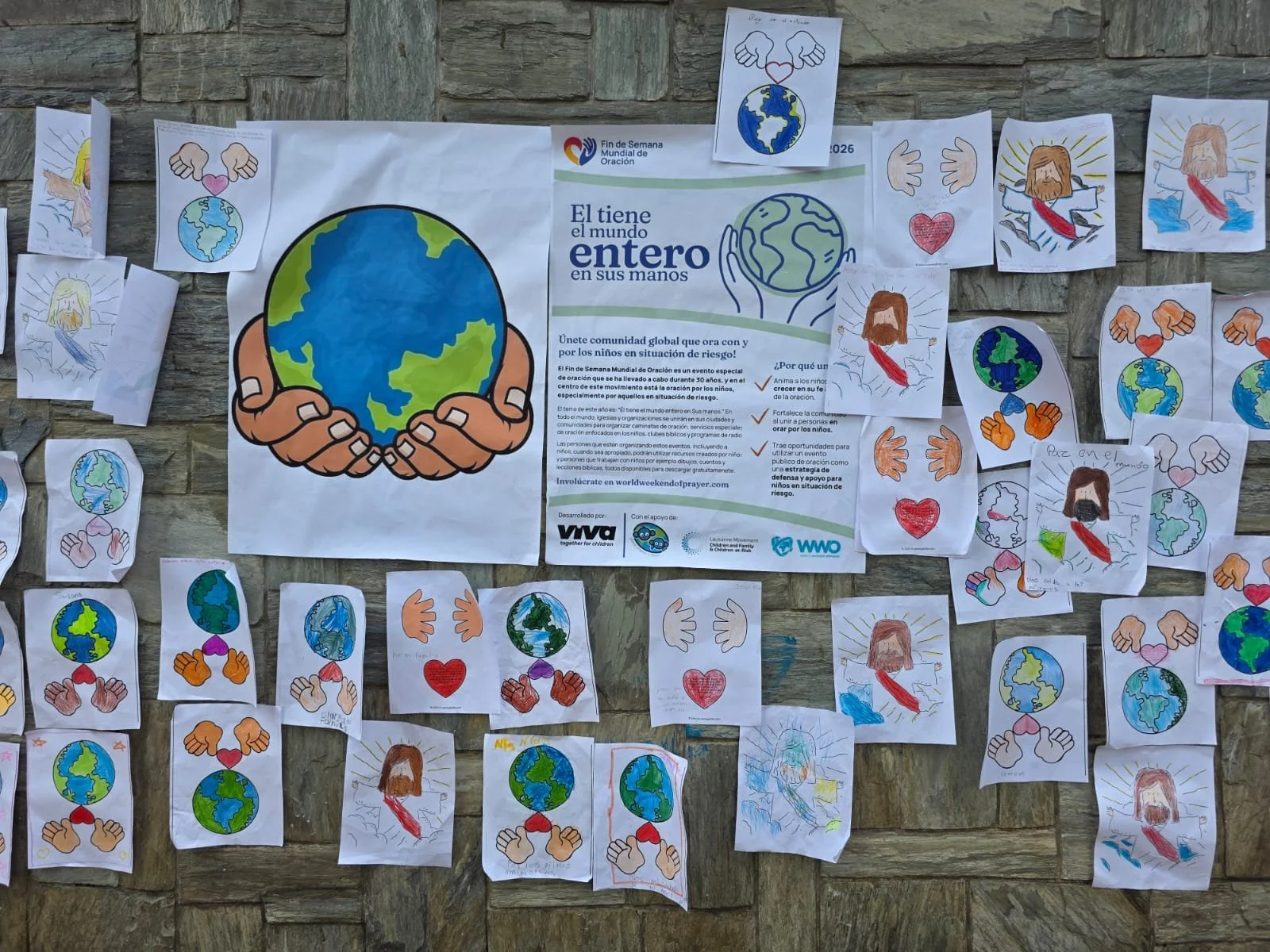 Artwork from children in Guatemala