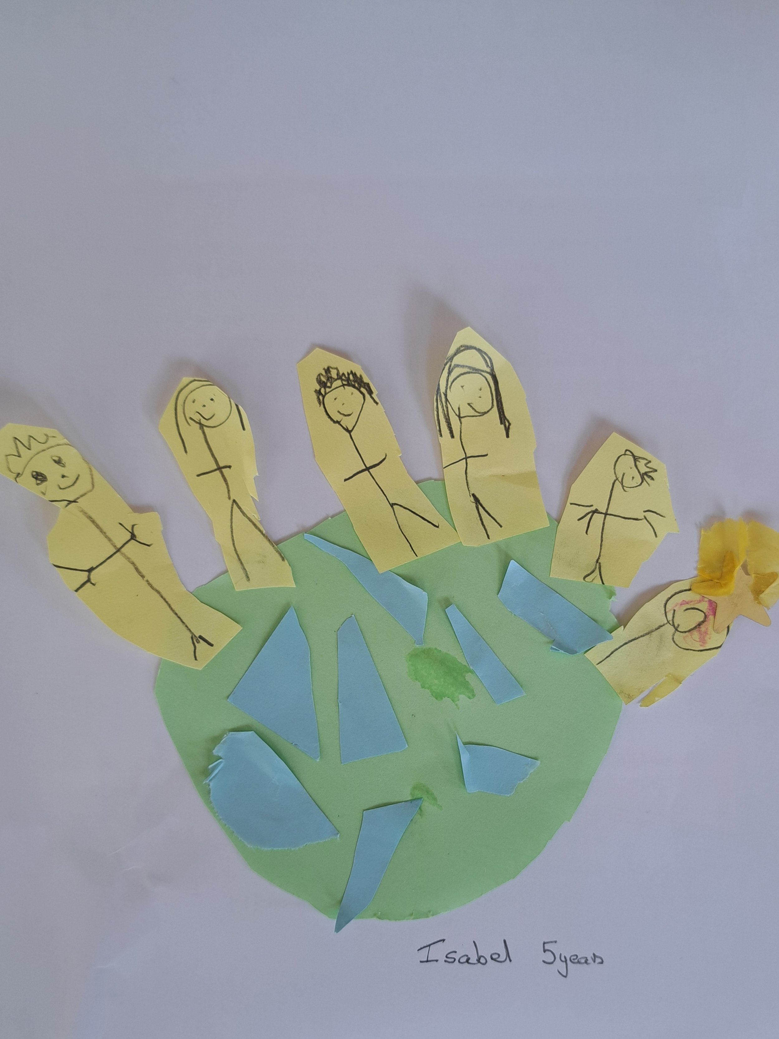 Isabel, aged five