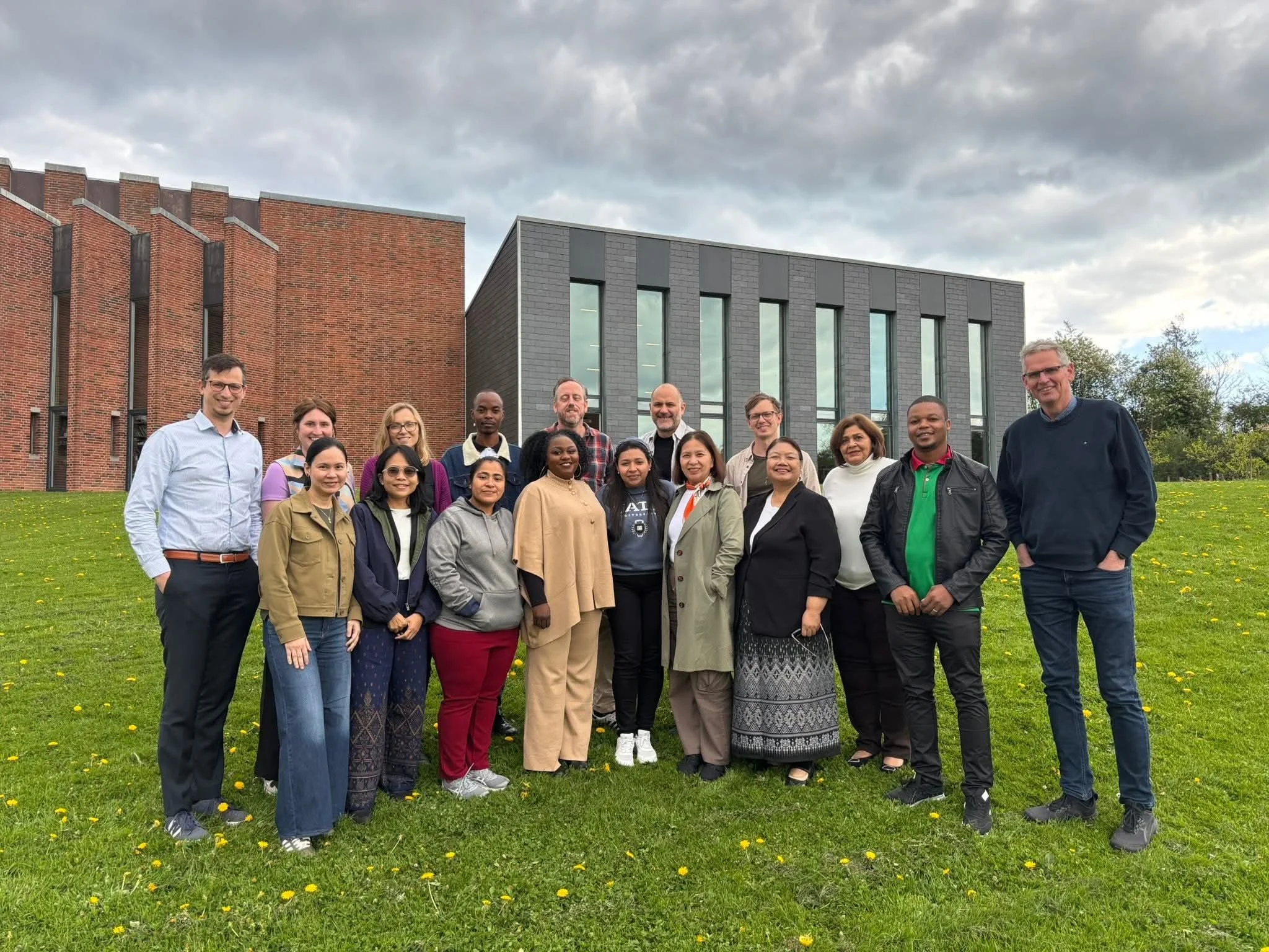 PCMN's Fe and other network leaders at a gathering in Denmark, May 2025