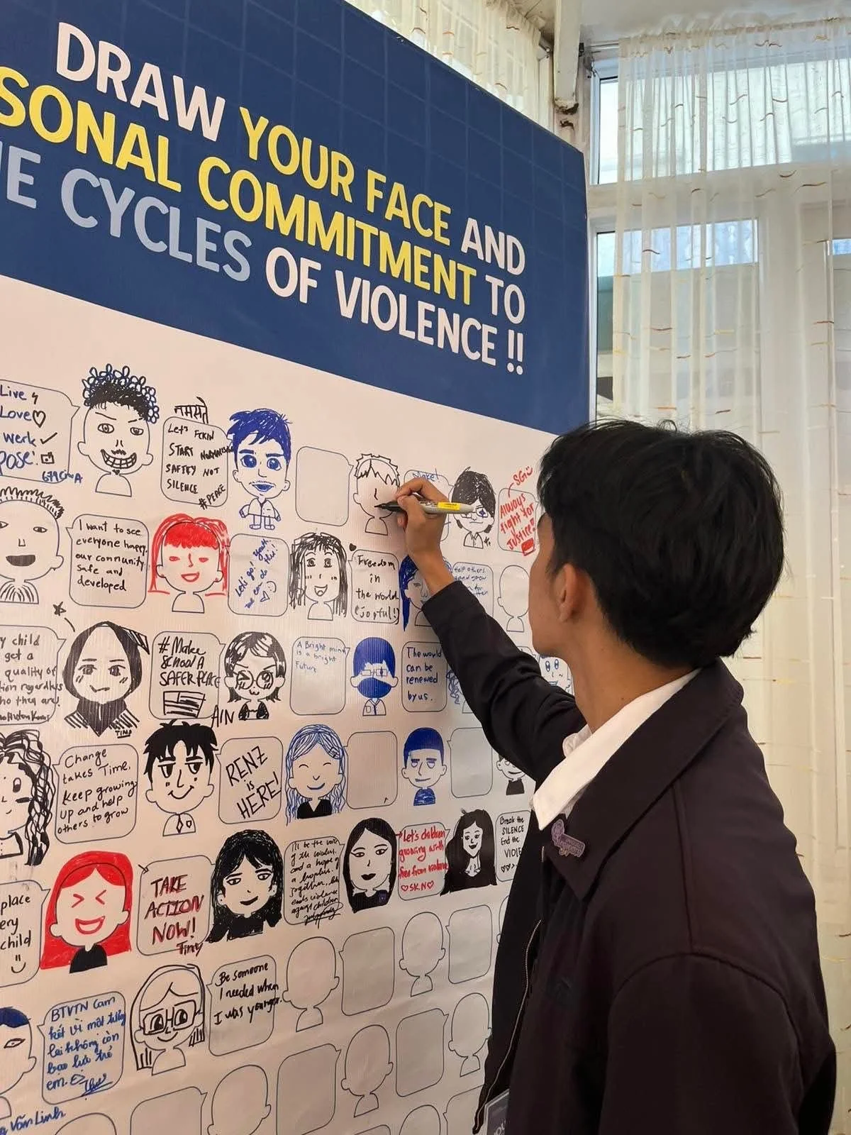 PCMN youth Participation at the Violence Ends with Us Summit