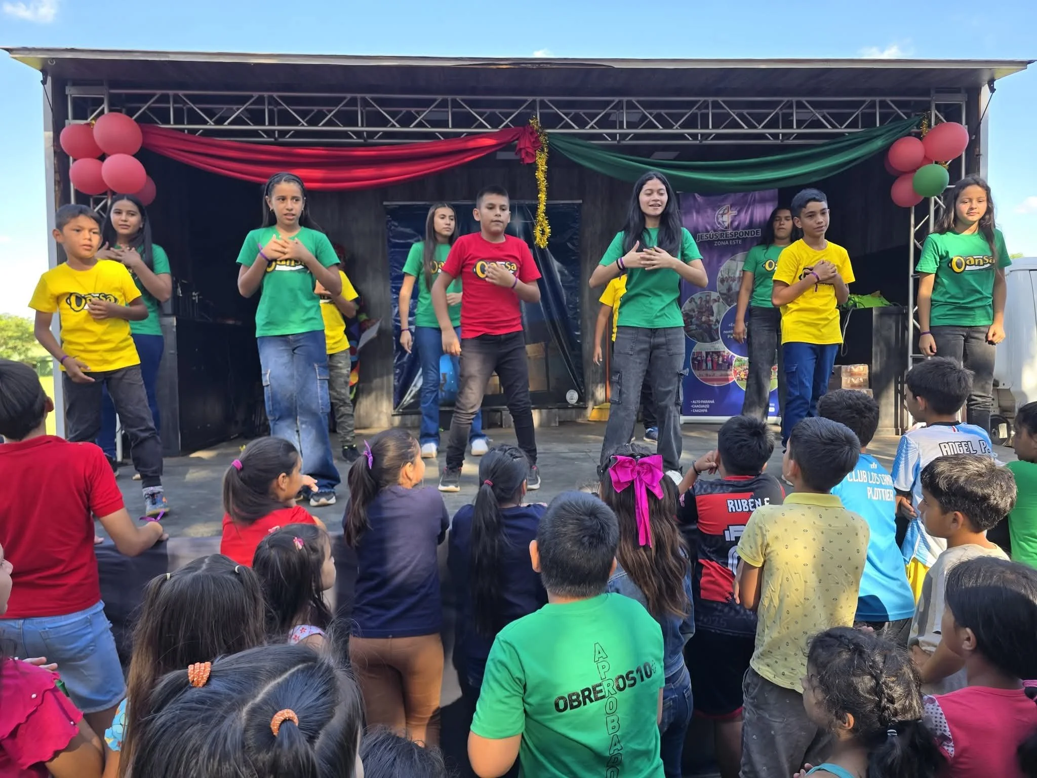 Recent Christmas event Red Viva Caaguazu