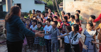 A CDMN Christmas party, with 8 organisations/churches involved in planning