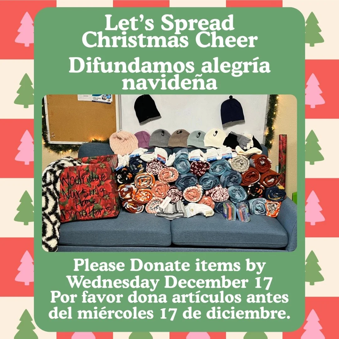 Parents we want to spread the Holiday Cheer by donating items to Woolridge Nursing Home! Students will be creating Christmas cards for the residents. (There are currently 62 residents at the facility)

Items they are needing:
Hats / Beanies ( 9 / 62 