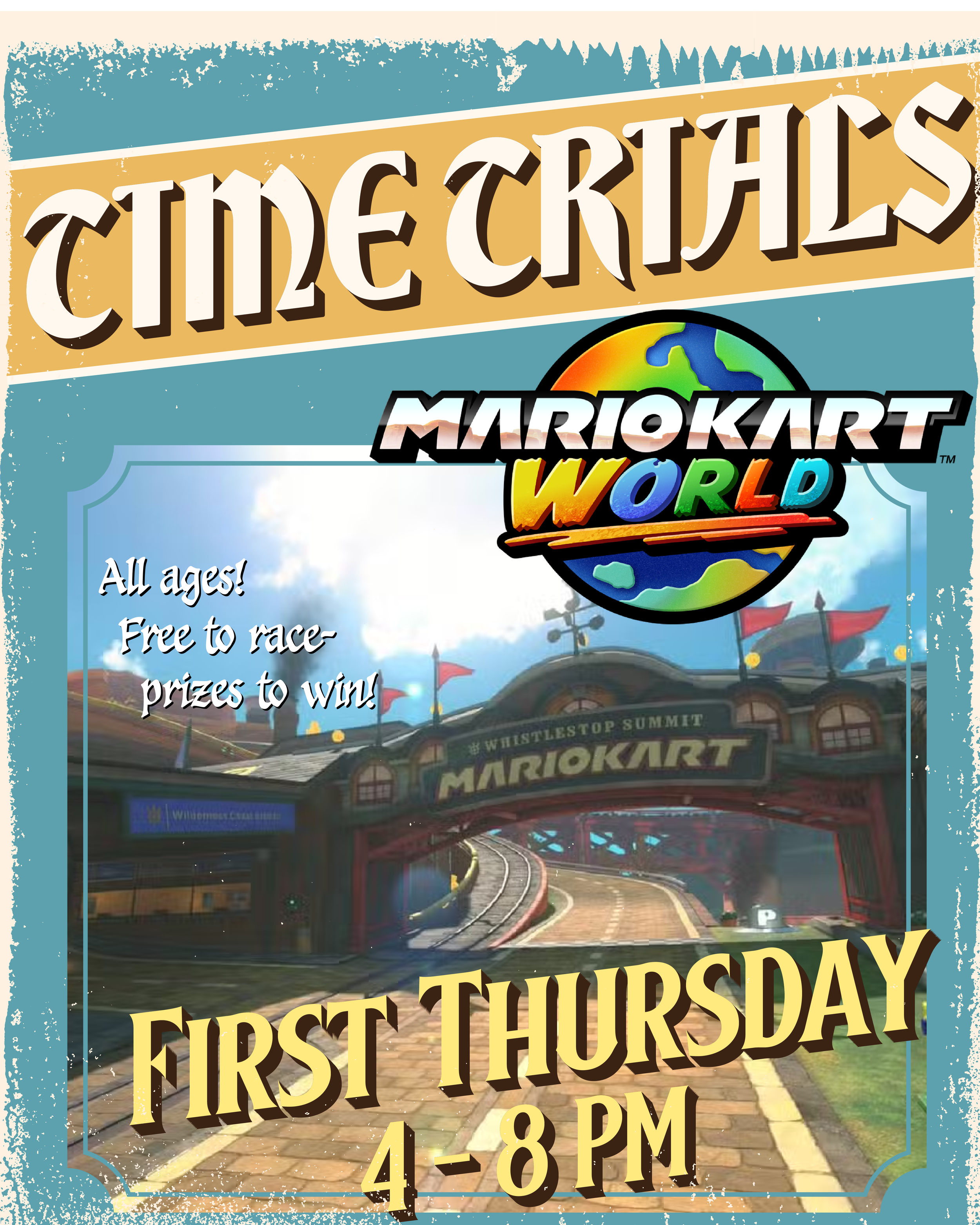 MARIO KART WORLD TIME TRIALS