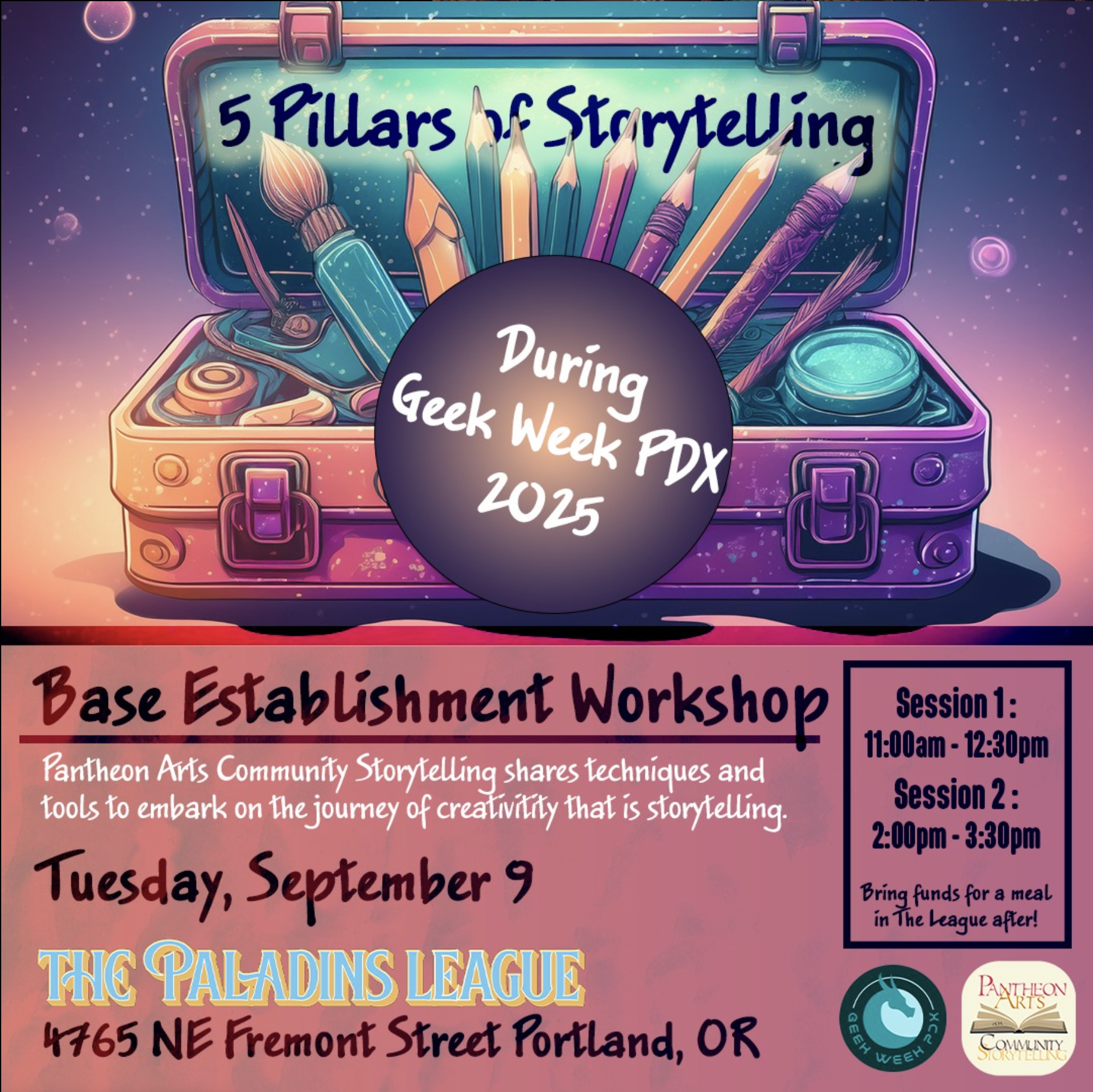 GEEK WEEK: Pantheon Arts Community Storytelling