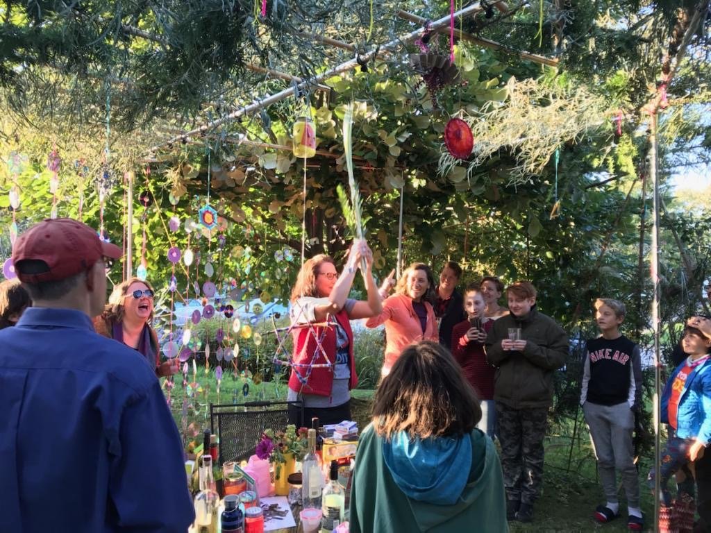 Building the Sukkah