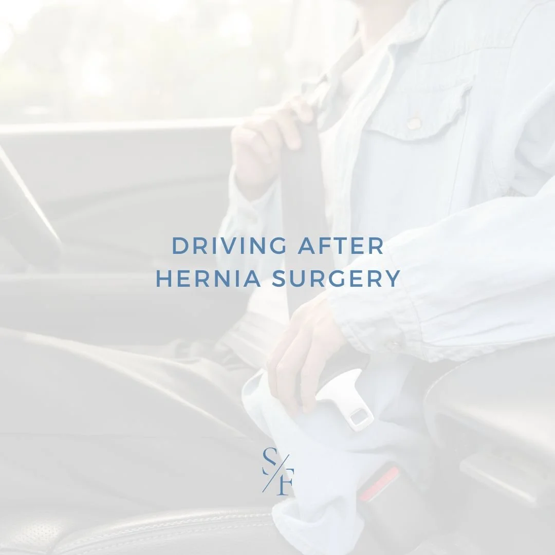 Driving after hernia surgery