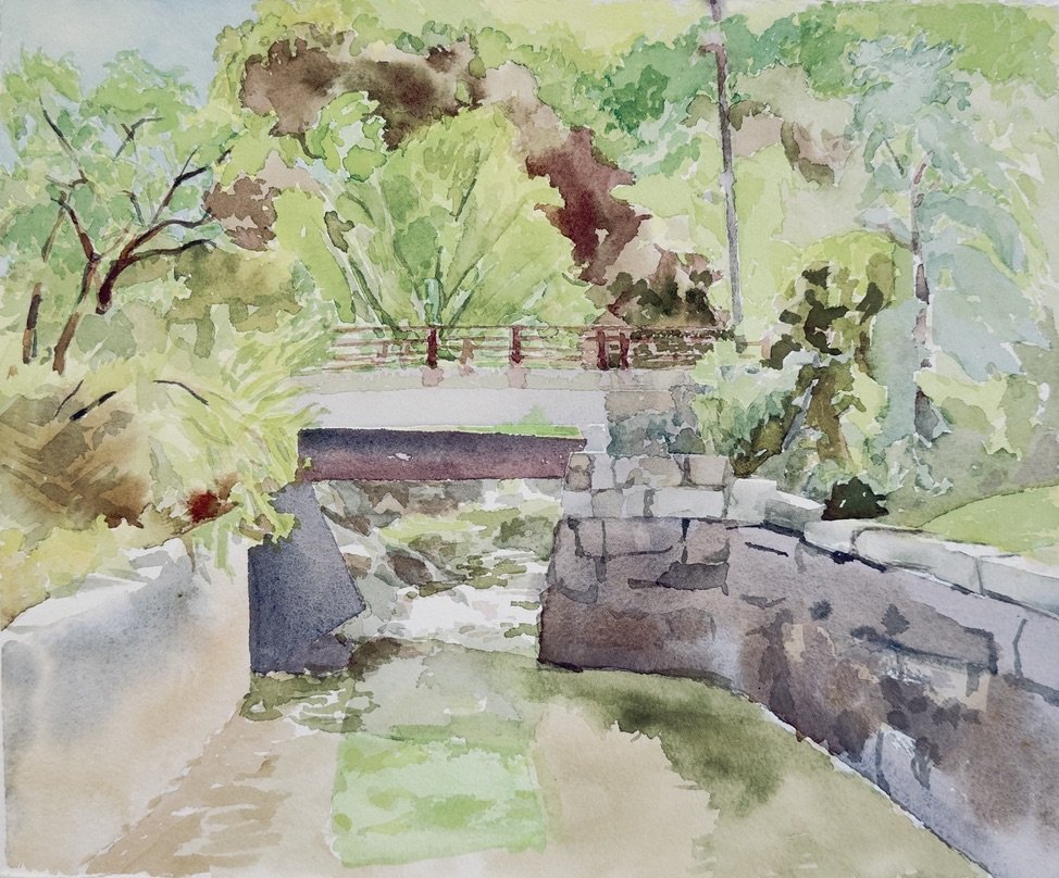 Lanesville Overpass 10" x 12", 2026