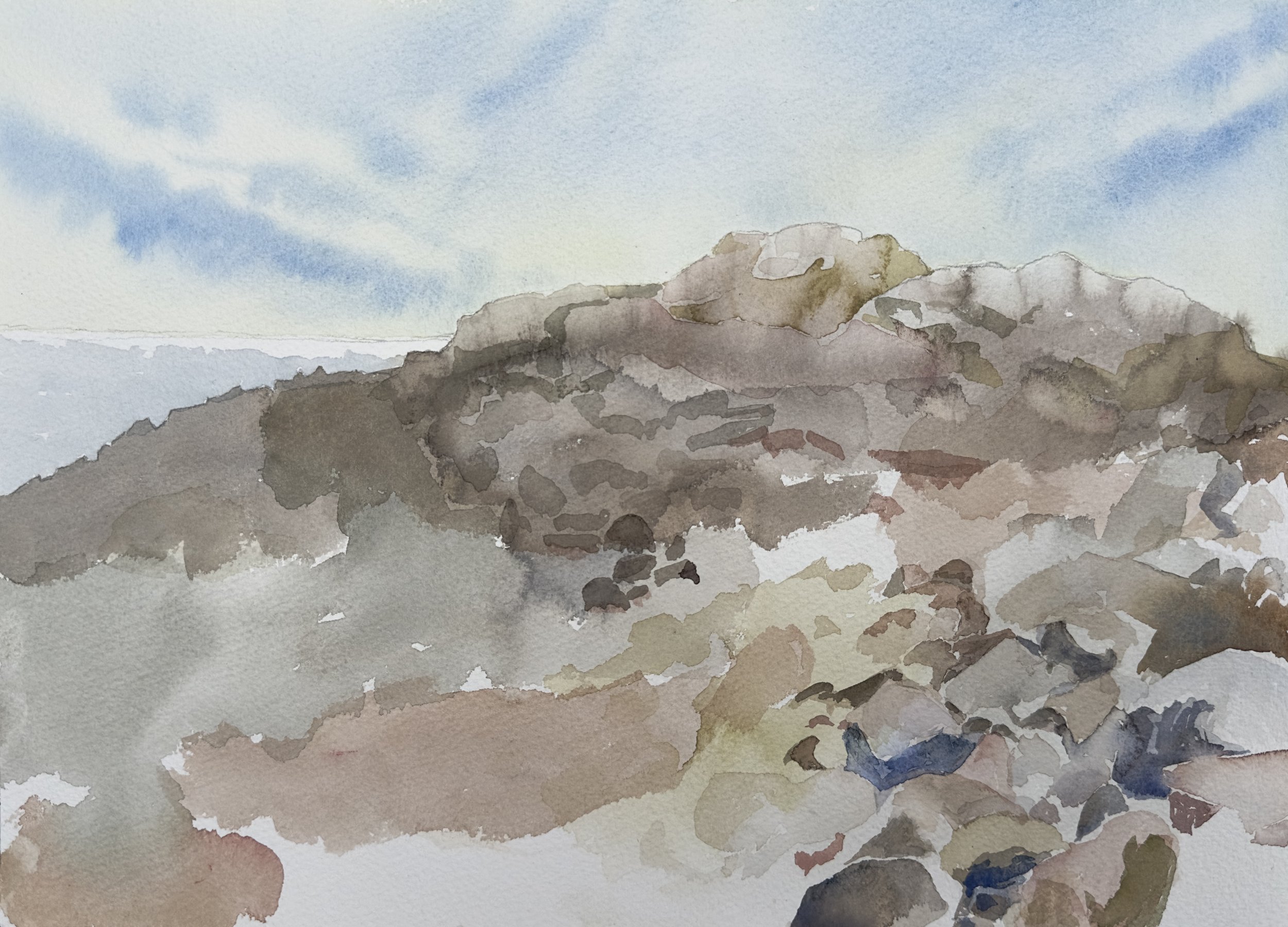 Brace Rock 2, Gloucester 10" x 14", 2025