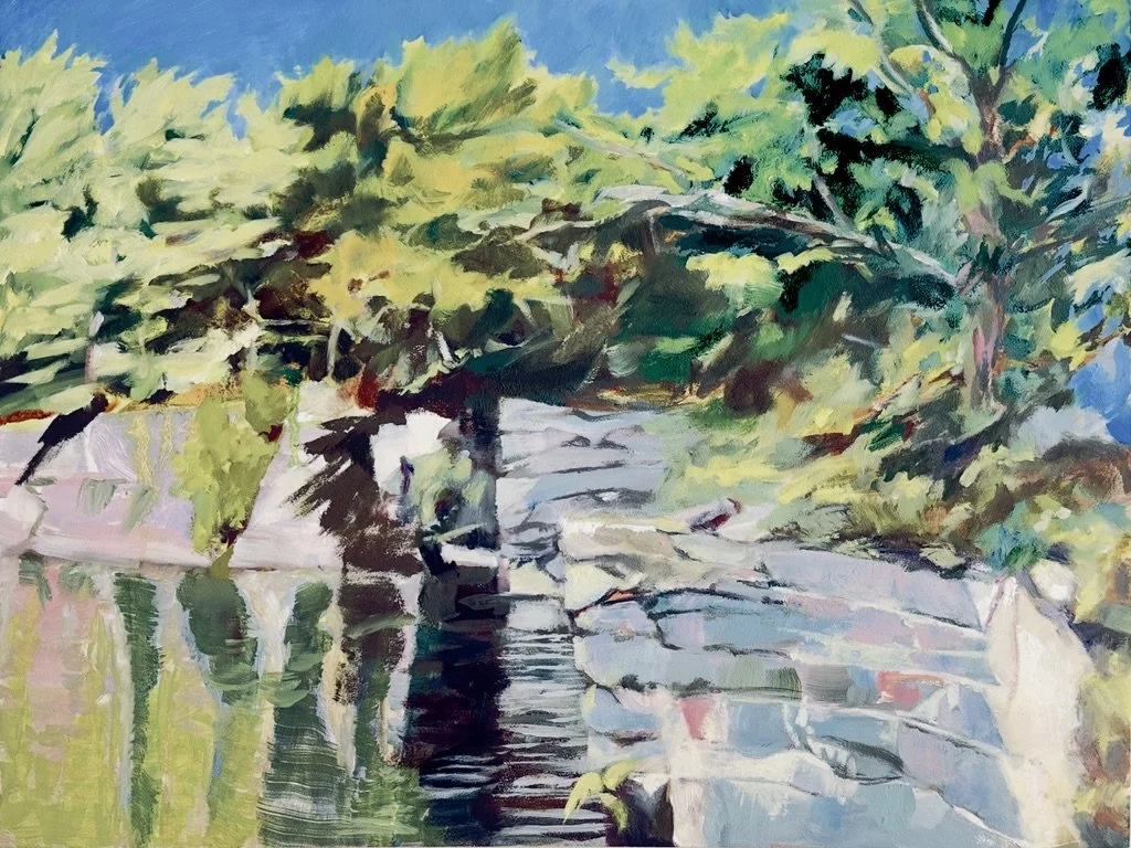 Steel Derrick Quarry   12" x 16", Oil on panel 2026