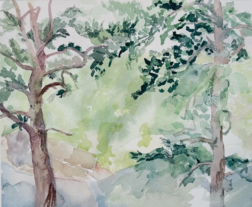 Pines, Manship House 
 12" x 16", 2026