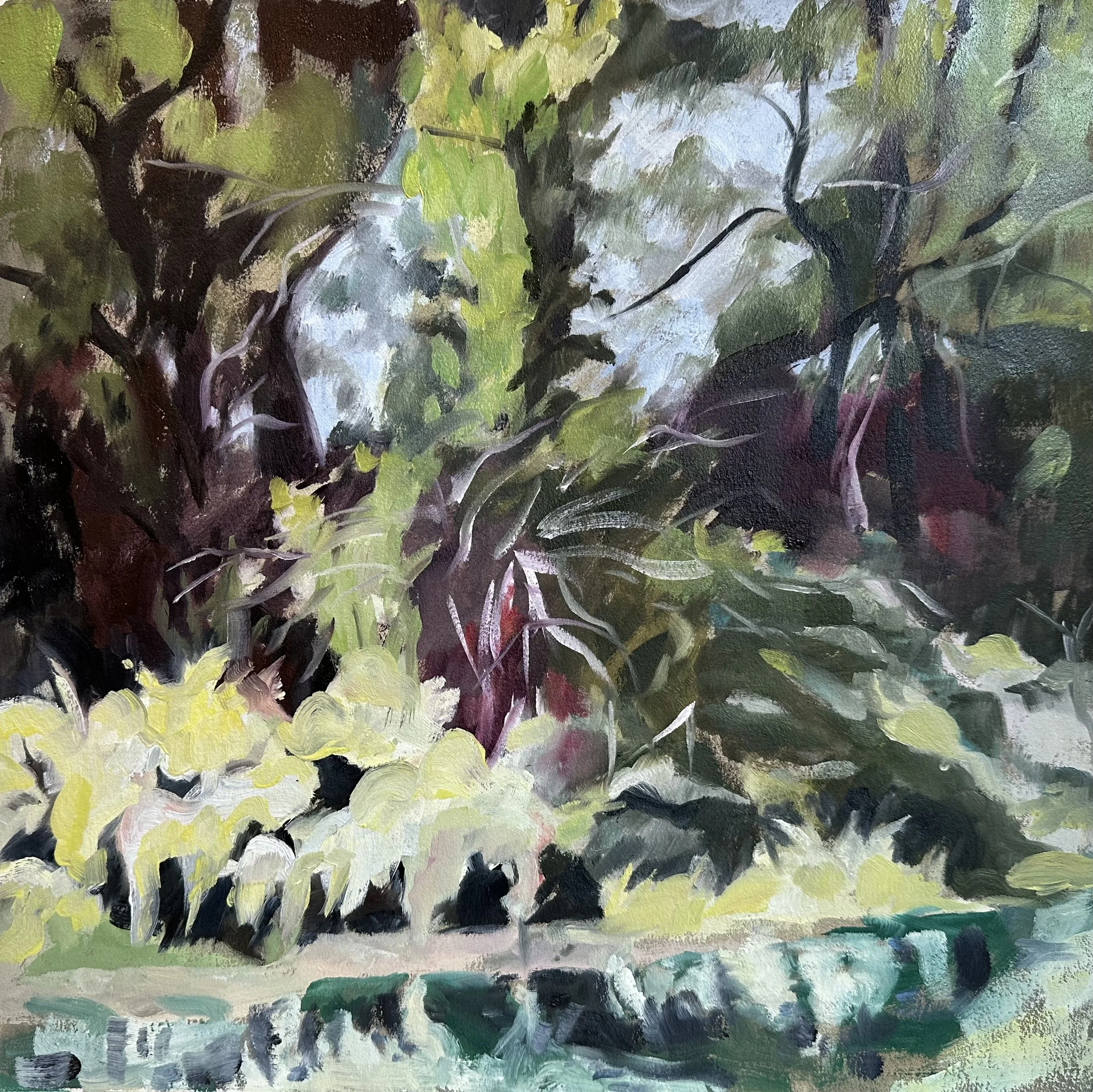 Dell Water 1 14" x 14", 2023