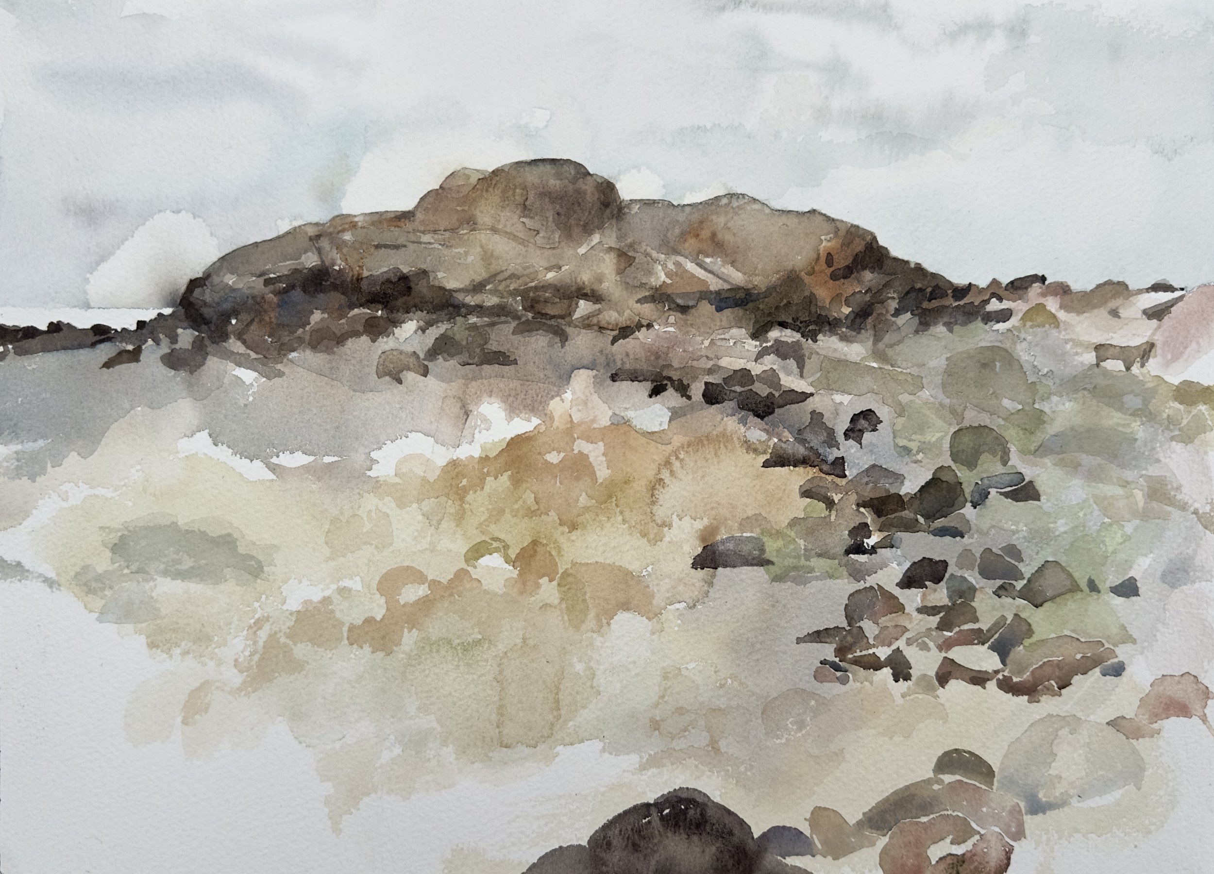 Brace Rock 3, Gloucester 10" x 14", 2025