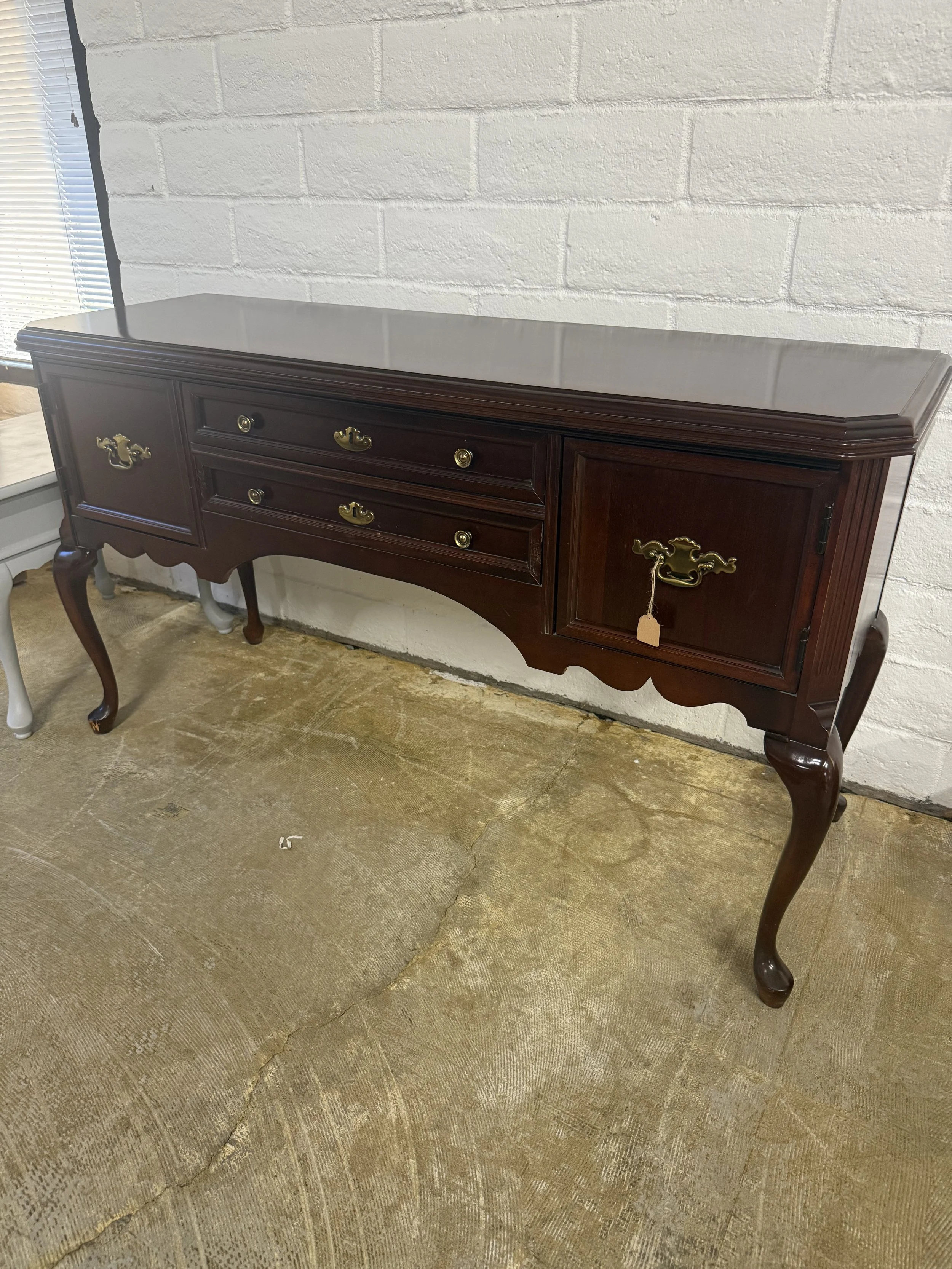Vintage Bassett Mahogany Sideboard: $149