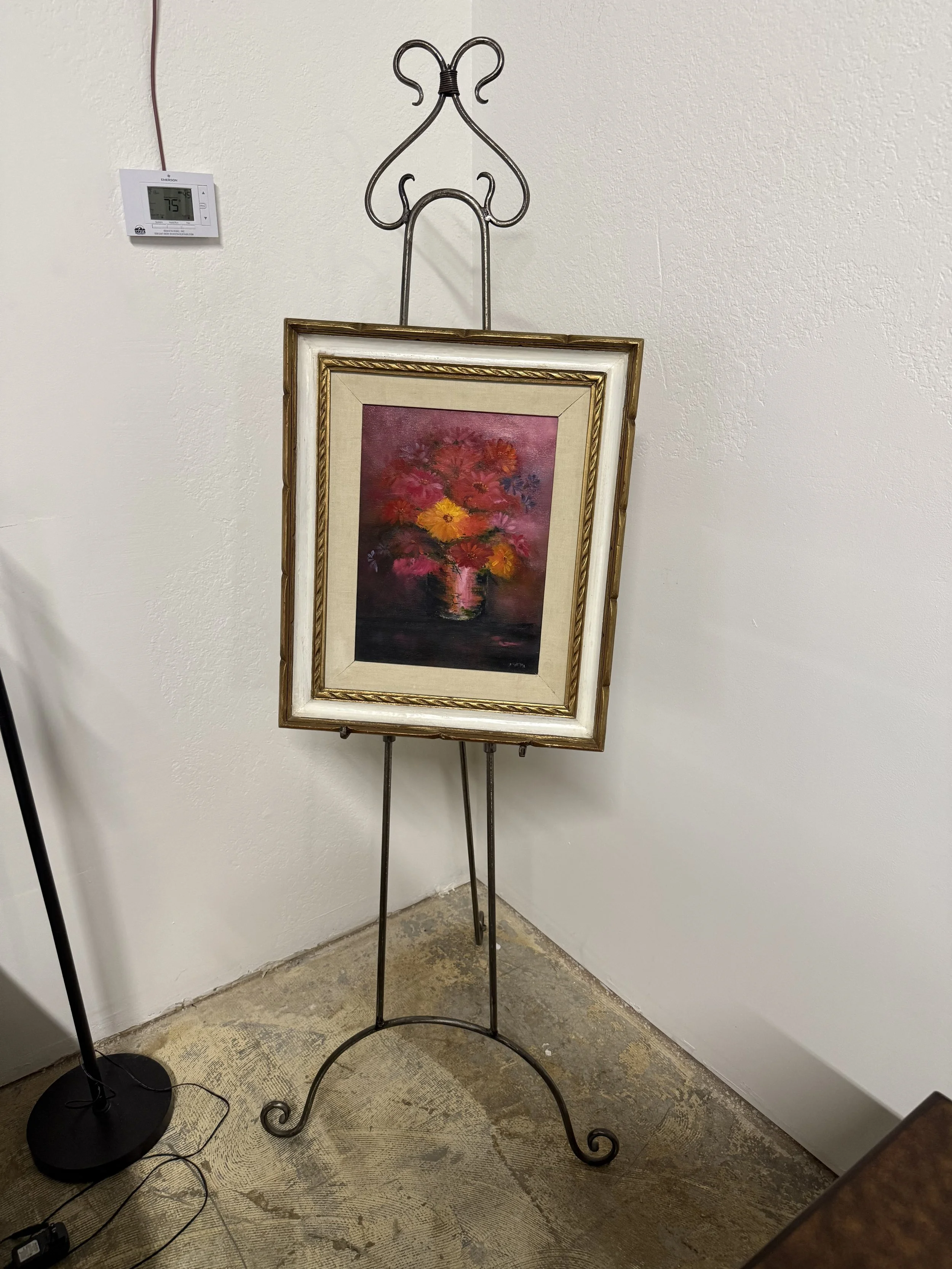 Vintage Metal Display Easel: $59