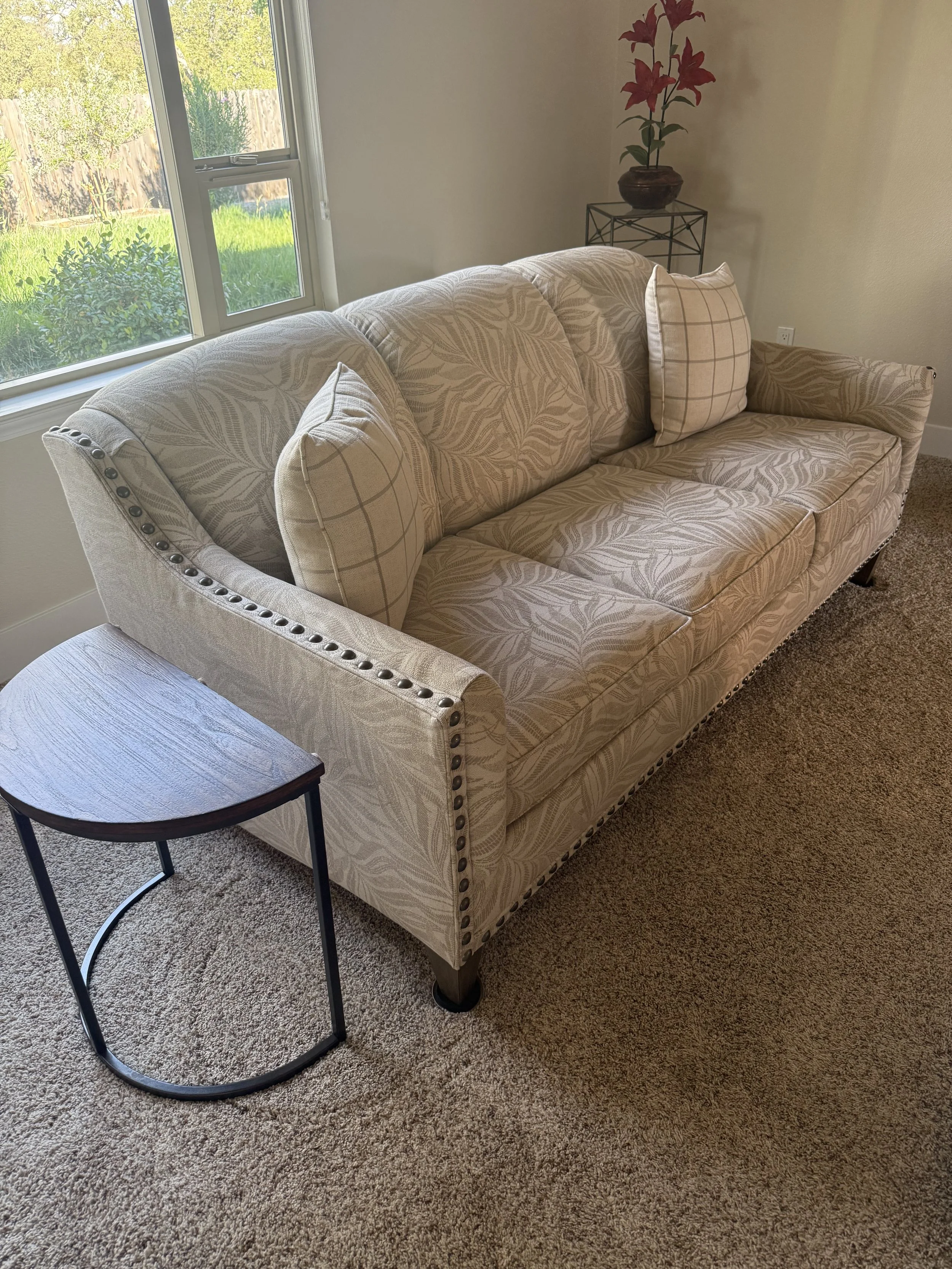 Flexsteel Nailhead Sofa: $349