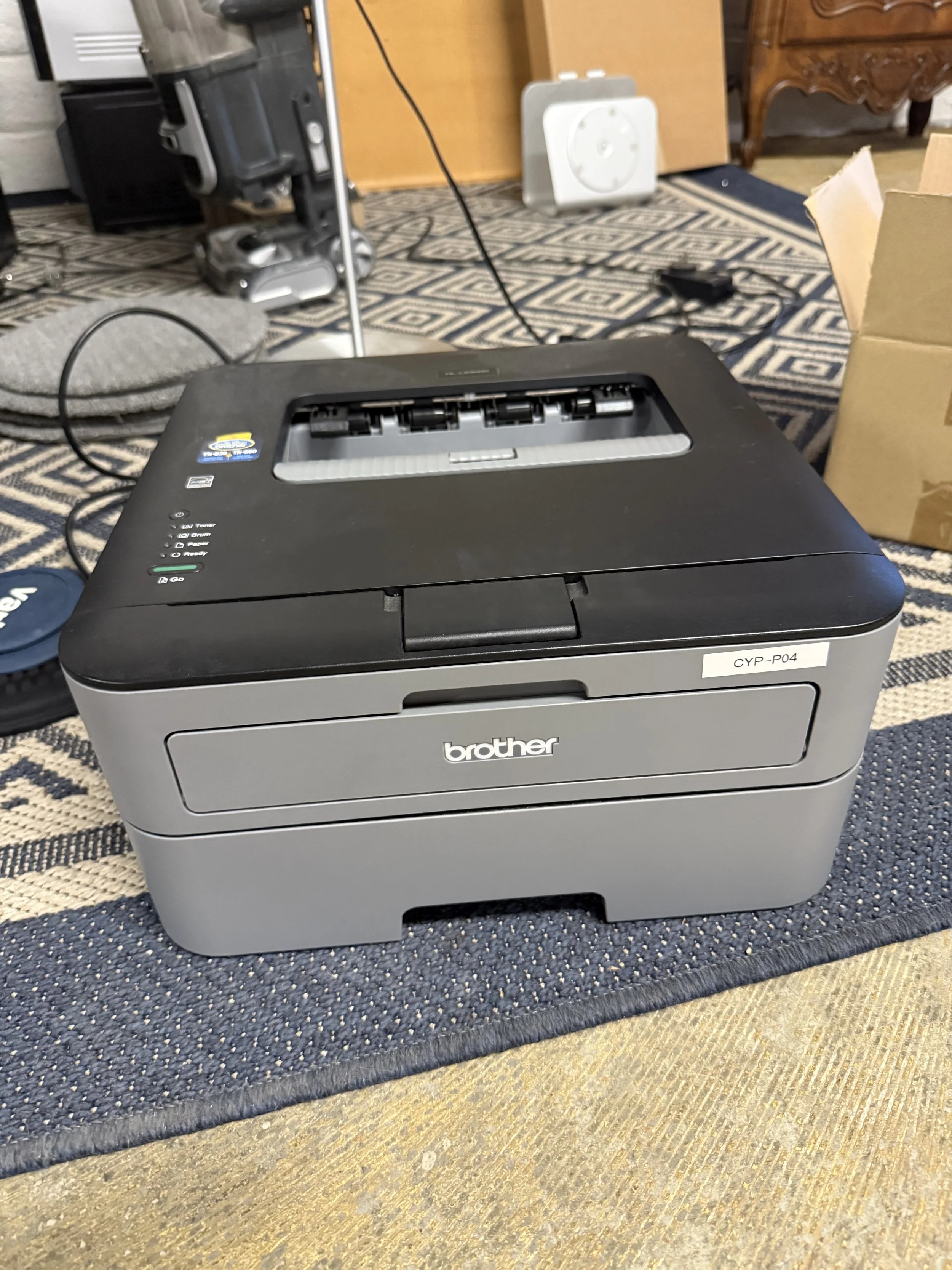 Brother HL-L2400D Compact Monochrome Laser Printer, Duplex, USB-Connected: $59