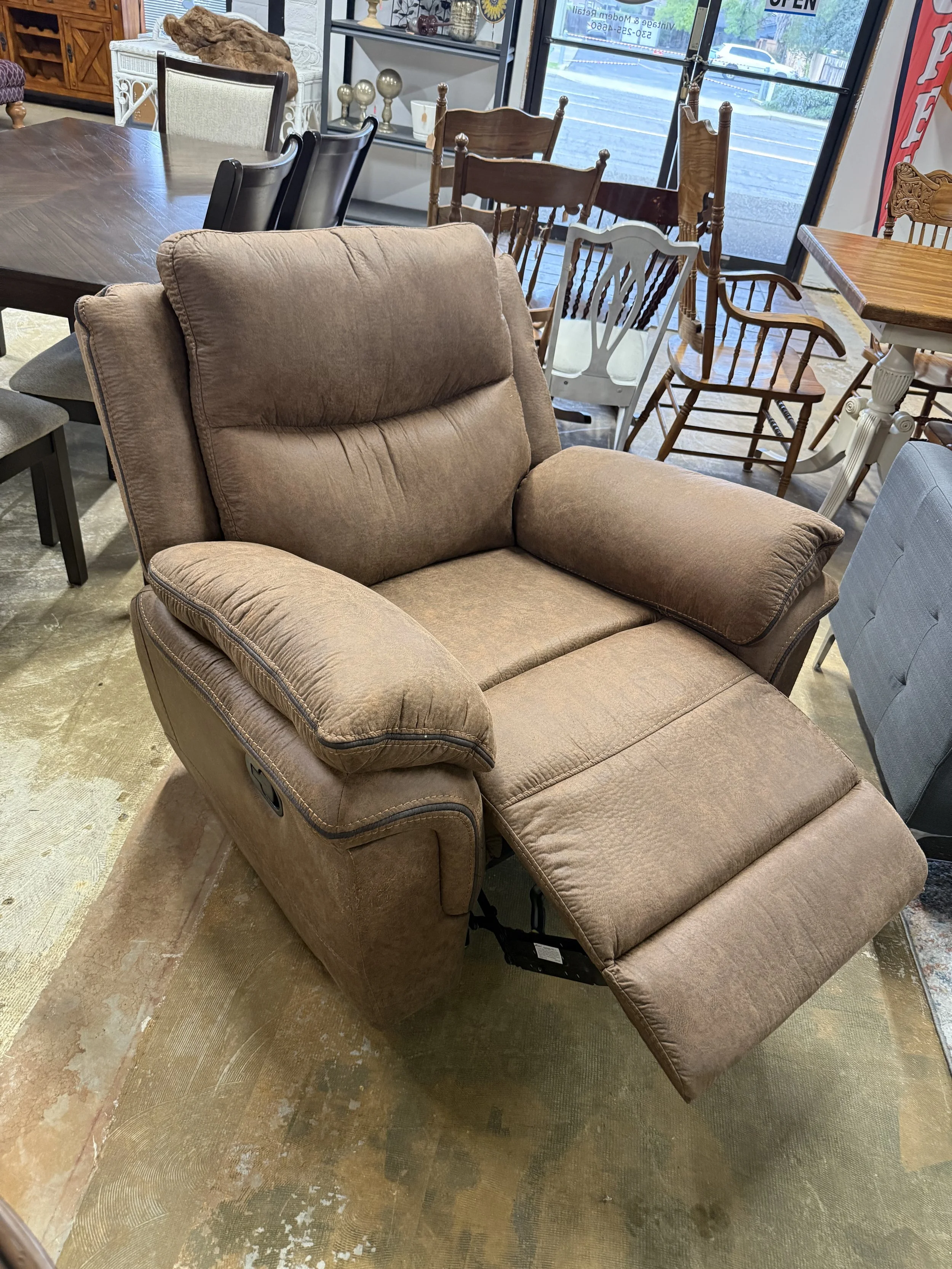 Ashley Furniture Manual Rocker Recliner: $199
