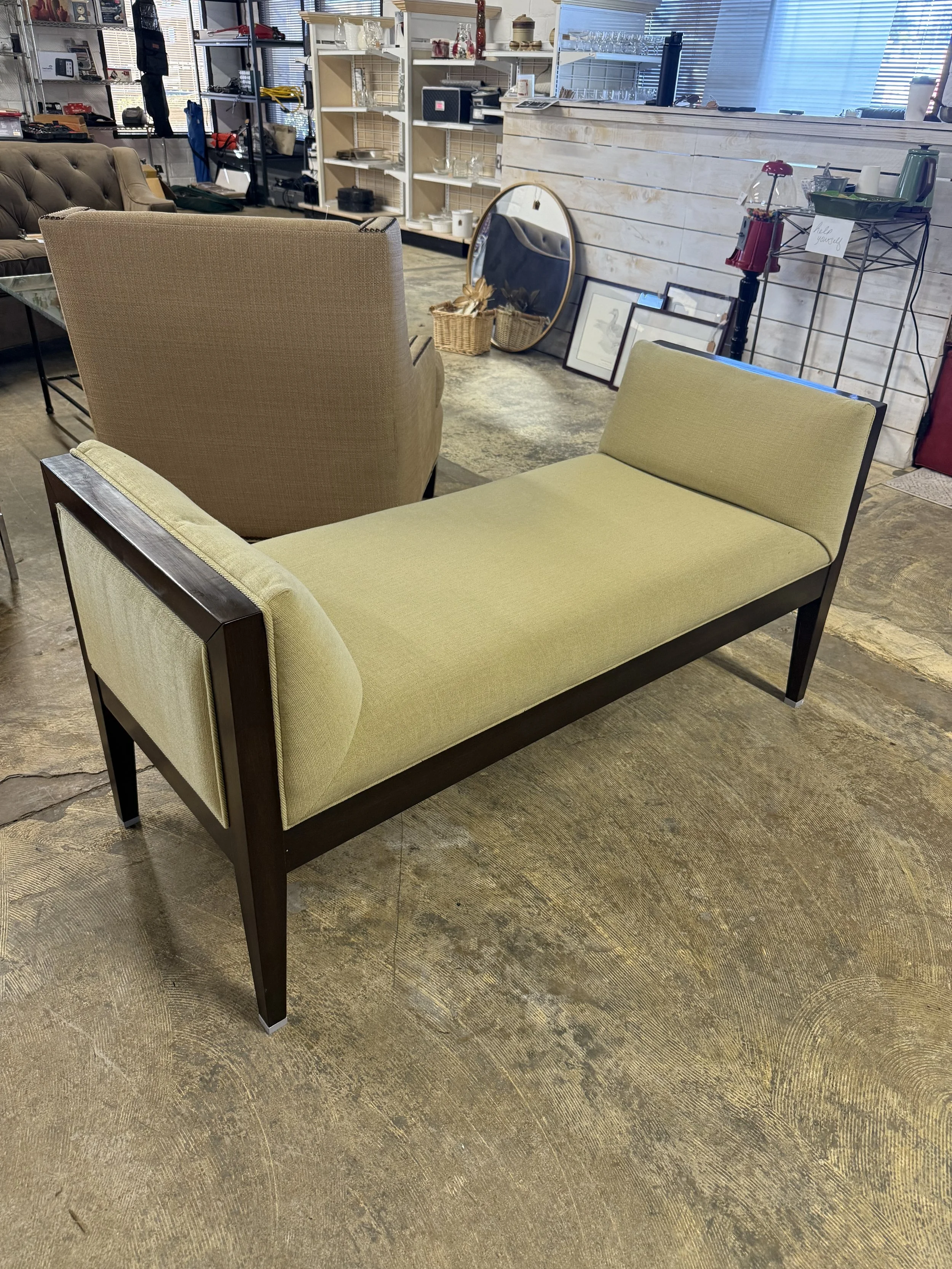 Baker Milling Road Upholstered Bench: $99