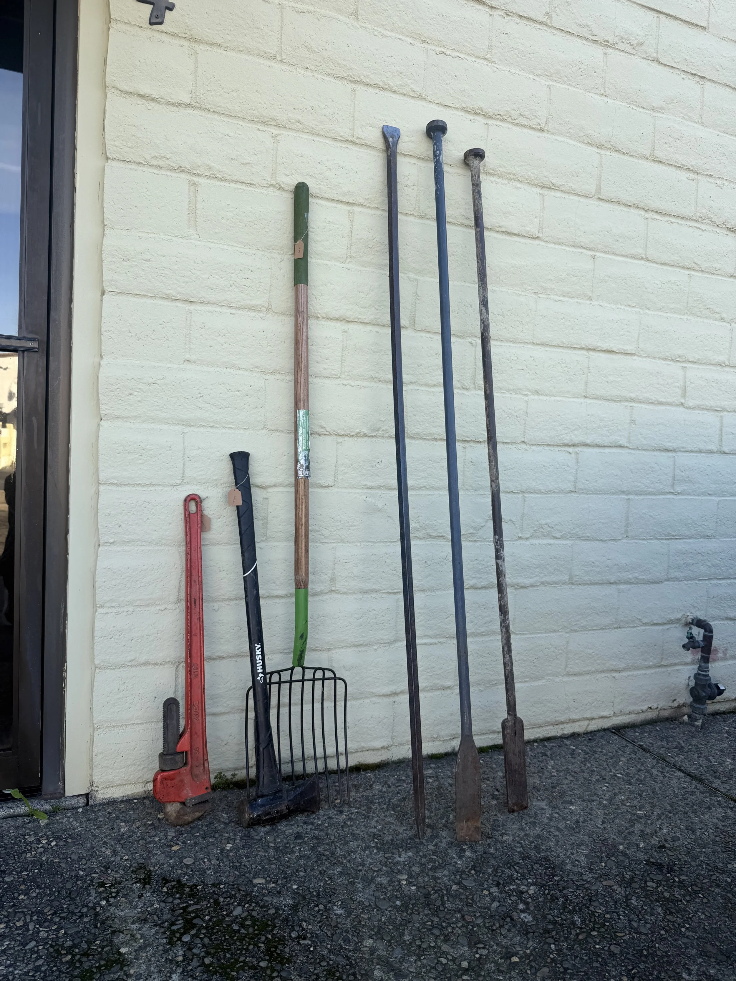 Heavy Duty 6’ Pry/Wrecking Bars: $25 each 