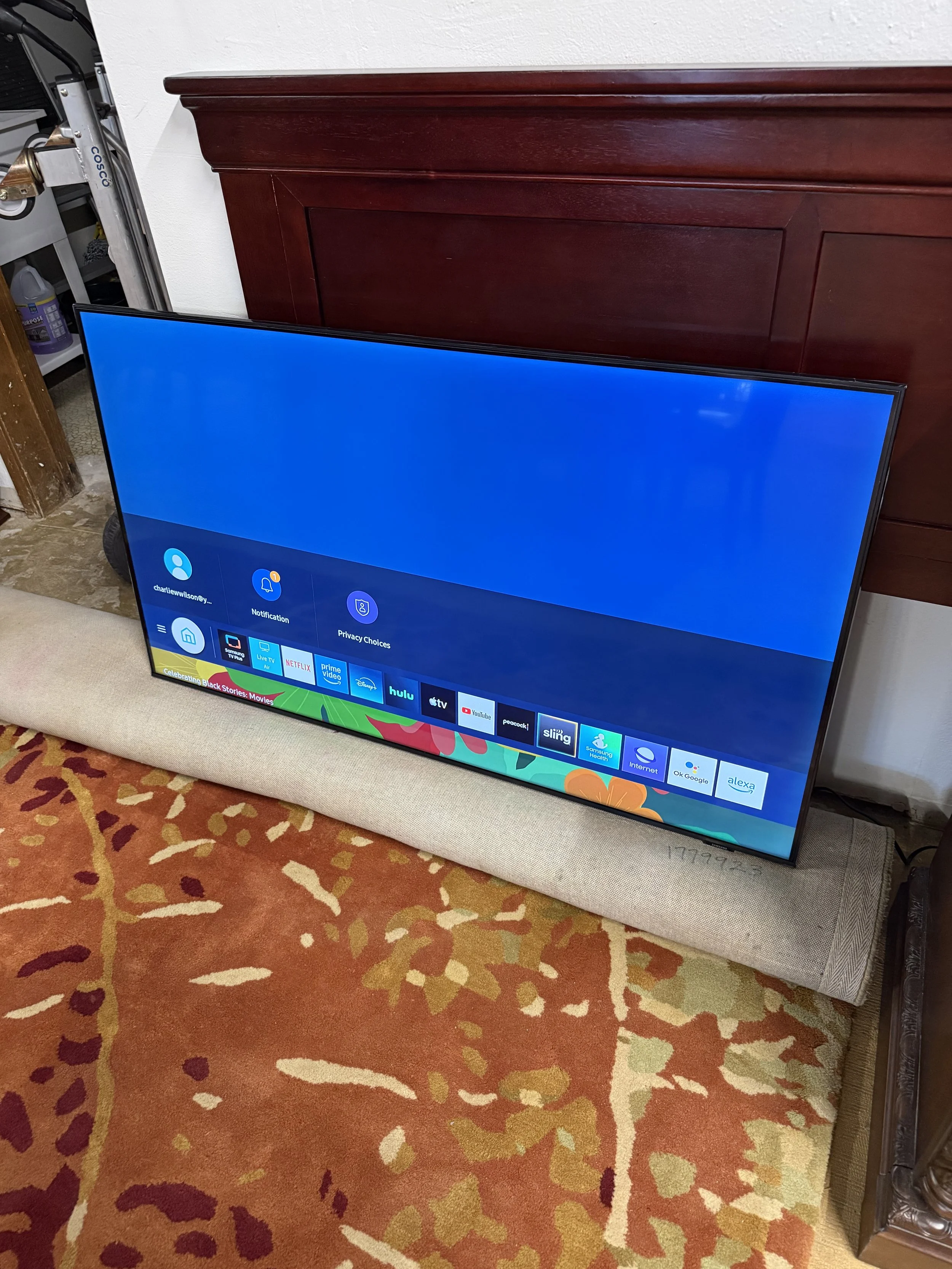 55” Samsung Crystal UHD 8000 Series 4K Smart TV: $149
