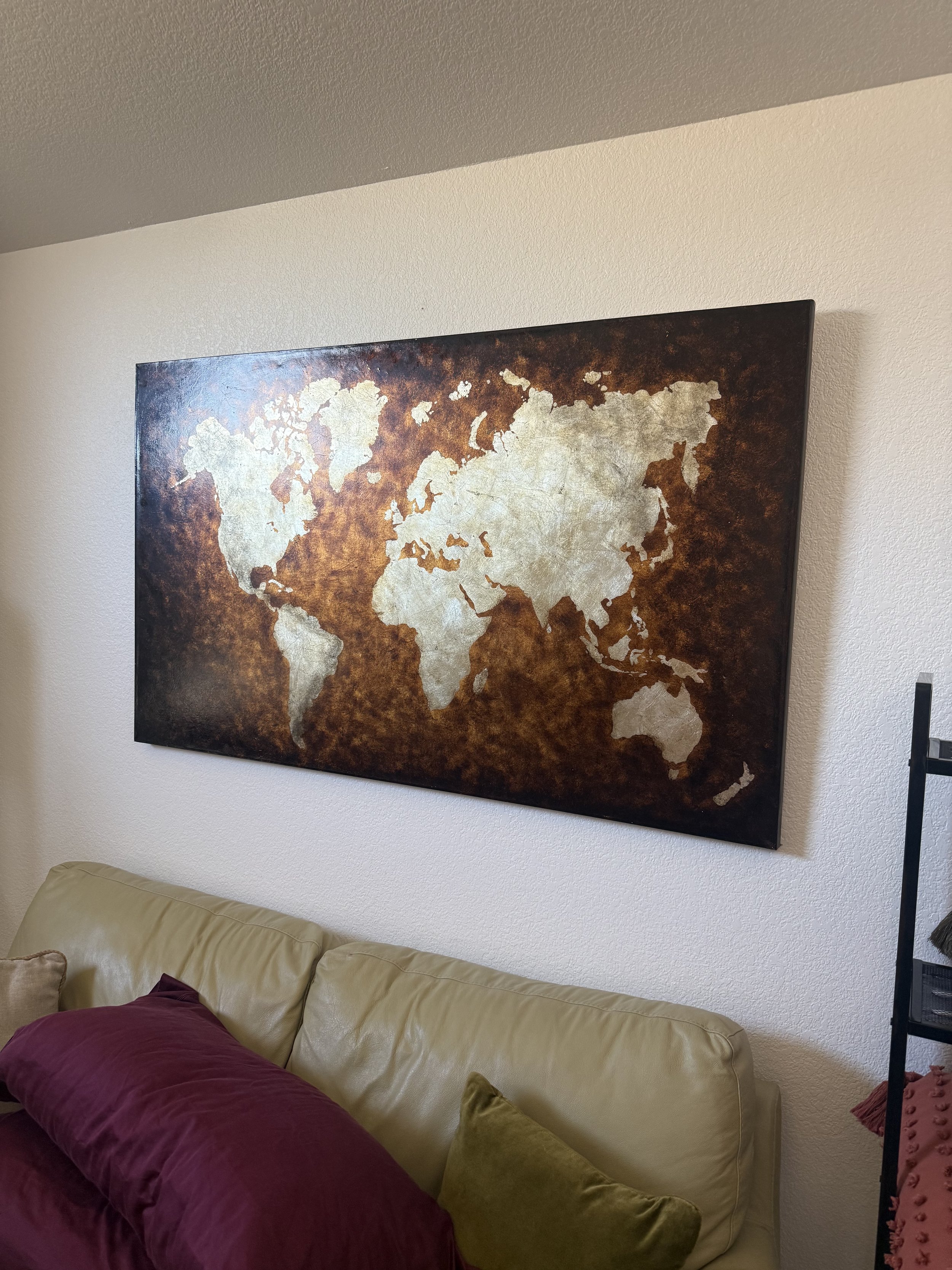 Canvas of the World, 36”x60”: $49