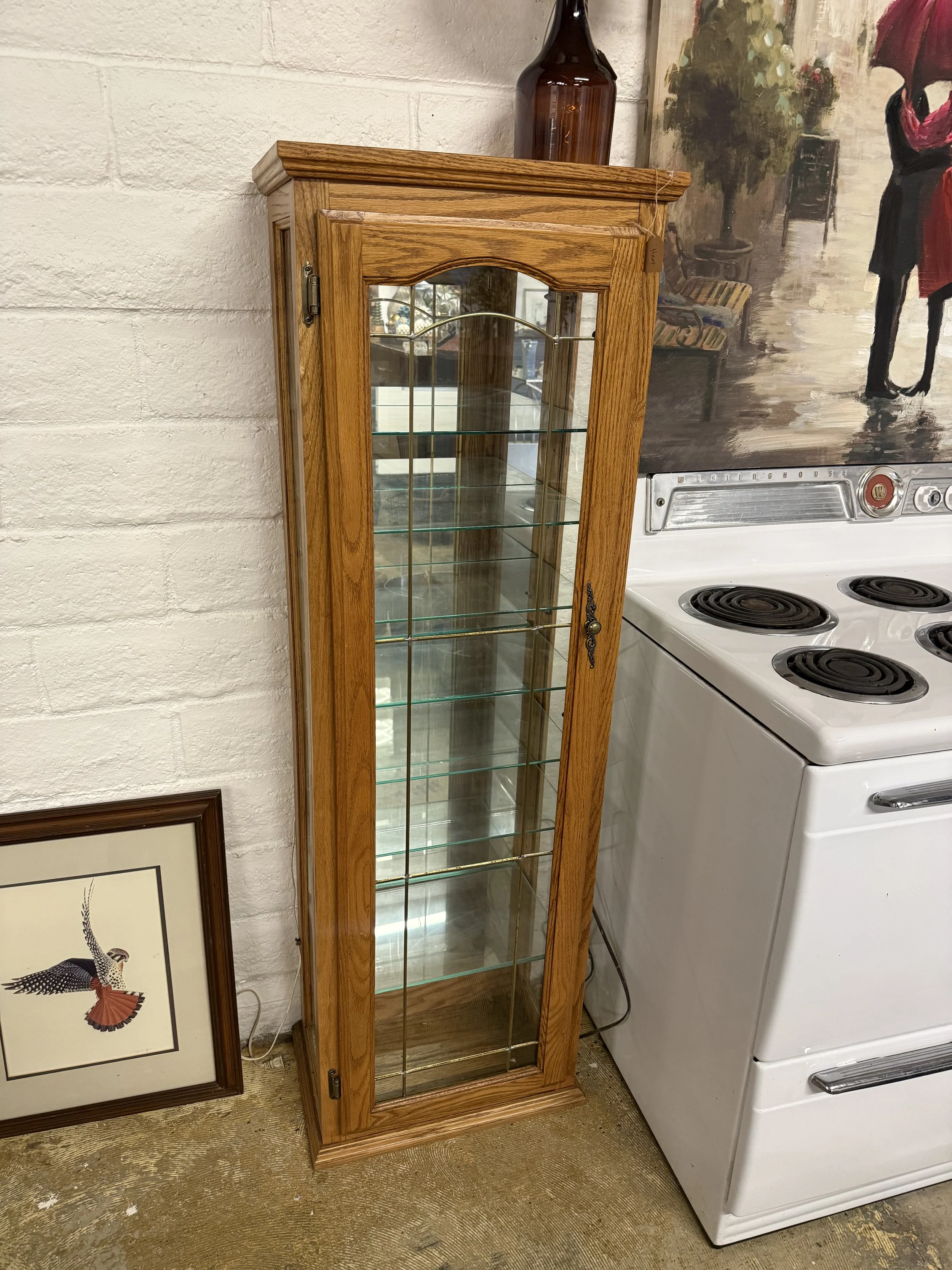 Lighted Curio Cabinet: $75