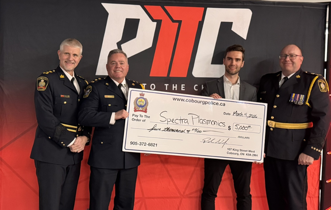 Spectra Plasmonics Wins Pitch to the Chief™ 2026