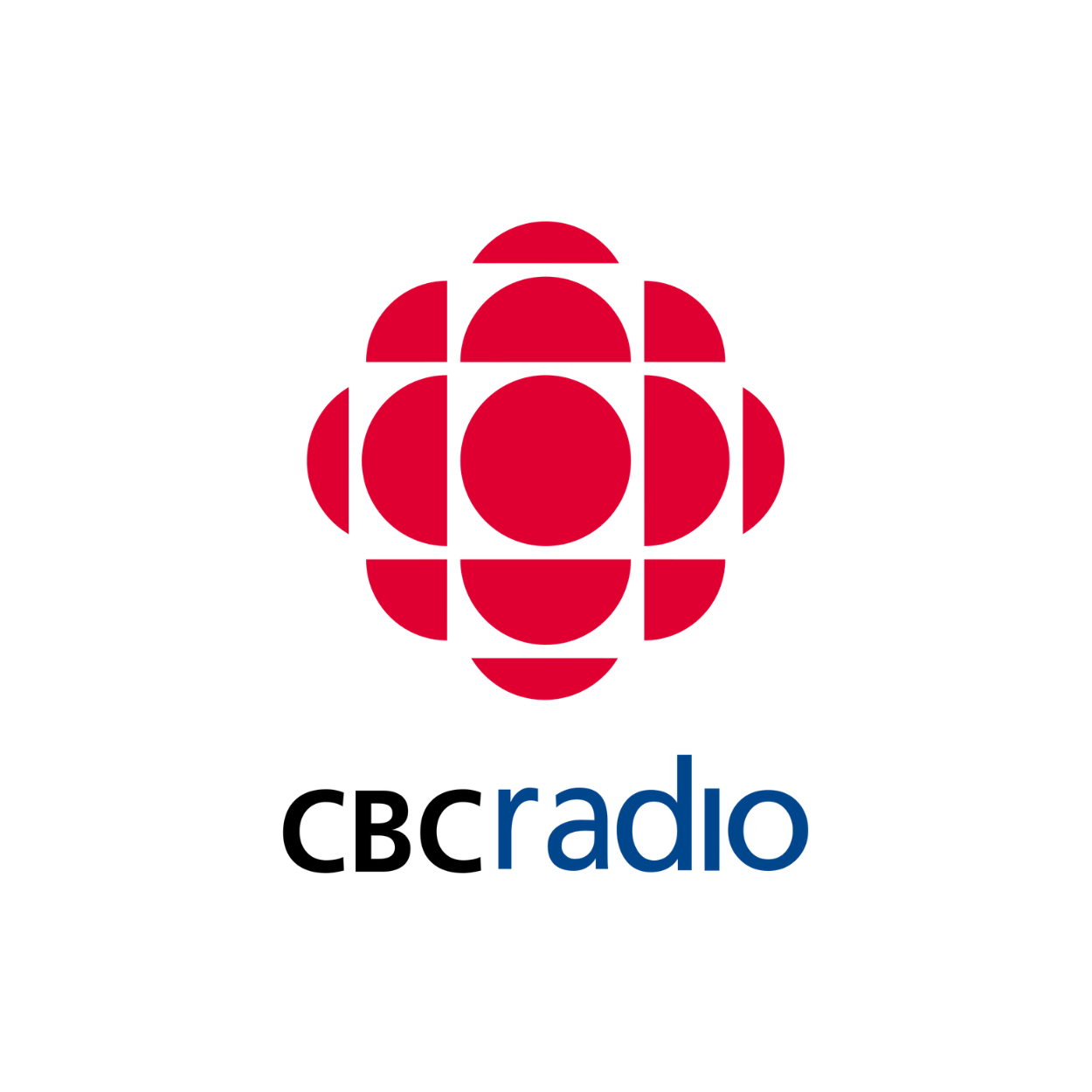 CBC Radio logo with a red circular emblem and the text 'CBC radio' beneath it