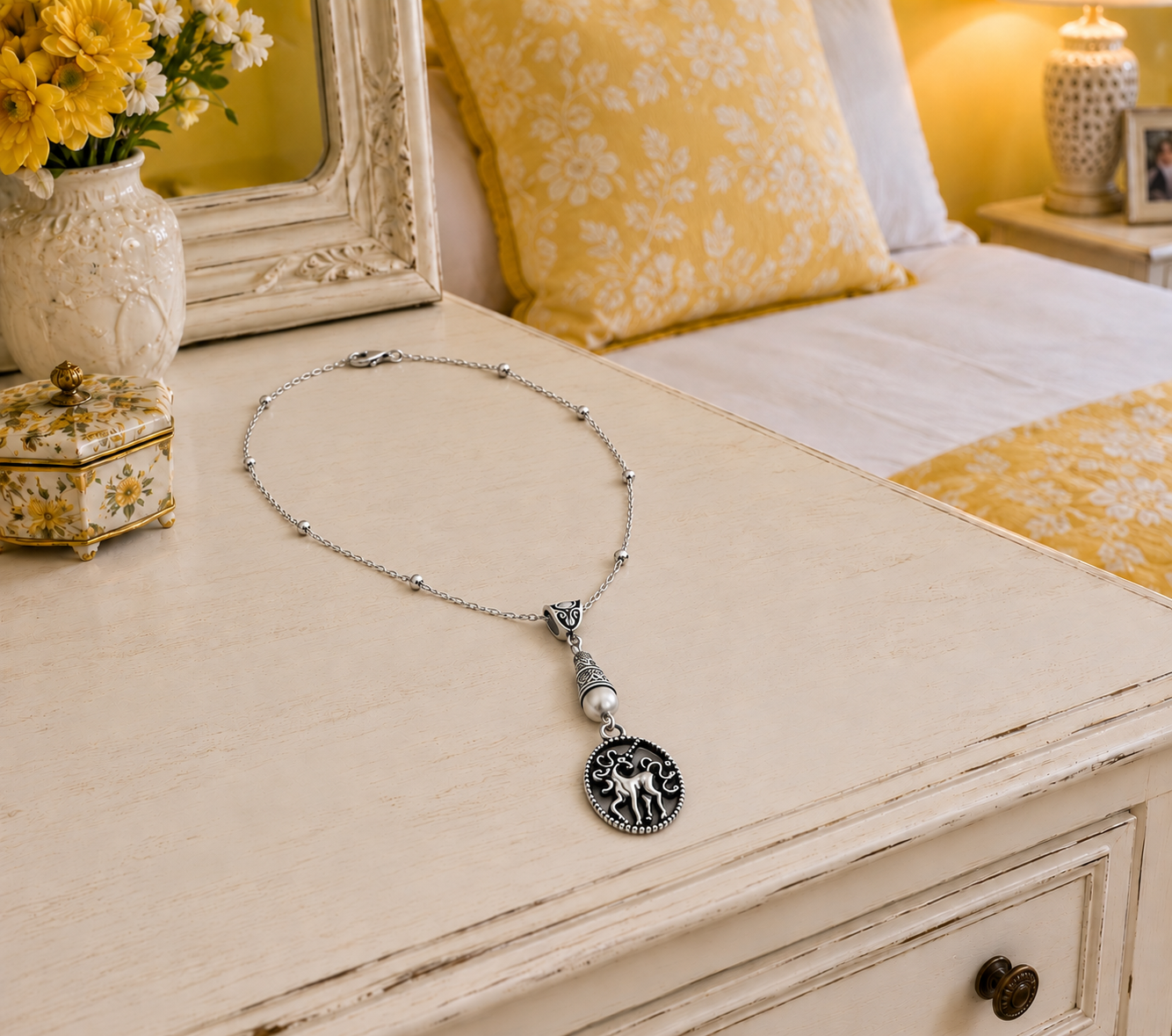 Unicorn Necklace White Dresser ChatGPT.png