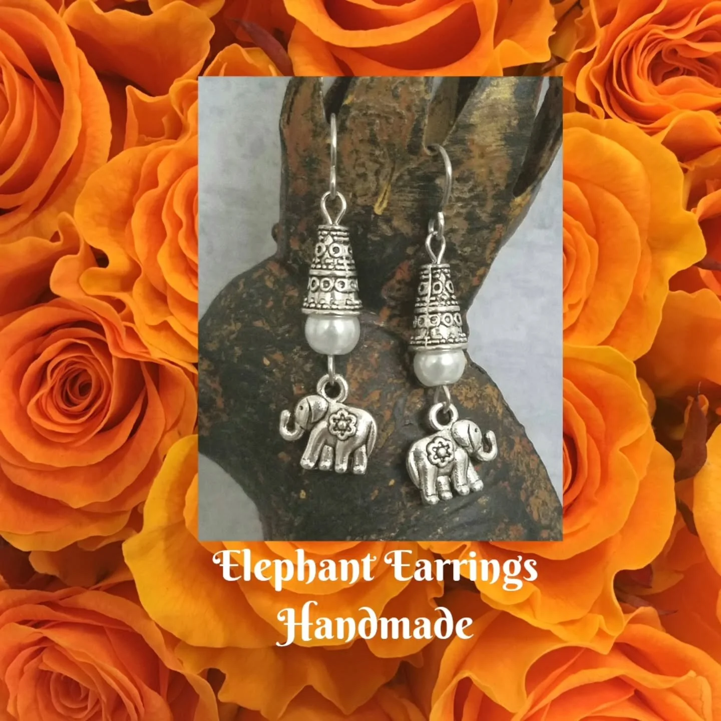💎 Artist Created! Petite Elephant Earrings! 🛍 5 ⭐️ Shops in Bio!

🛍 Free Shipping! 📦 5⭐️Amazon &amp; Etsy🛍 Tap on Linktr.ee in bio!

&quot;Designing jewelry is my way of bringing Love &amp; Joy to your world!&quot;
 Peshah, Artist, Author, Podca