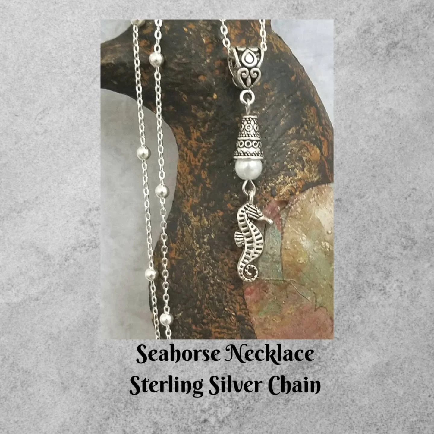💎 Artist Created! Seahorse Necklace on a Sterling Silver Chain! 🛍 Shops in Bio!

 5⭐️1213jewelry.com, Amazon &amp; Etsy🛍 Tap on Linktr.ee in bio!

"Designing jewelry is my way of bringing Love &amp; Joy to your world!"
 Peshah, Artist, A