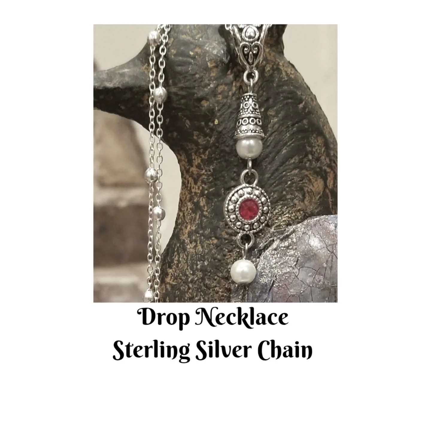 💎 Artist Created! Circa Glass Necklace on a Sterling Silver Chain! Orders welcome!

🛍5⭐️Shops in Bio
Also sold in Museums!

"Designing jewelry is my way of bringing Love &amp; Joy to your world!"
 Peshah, Artist, Author, Podcaster
  www.1