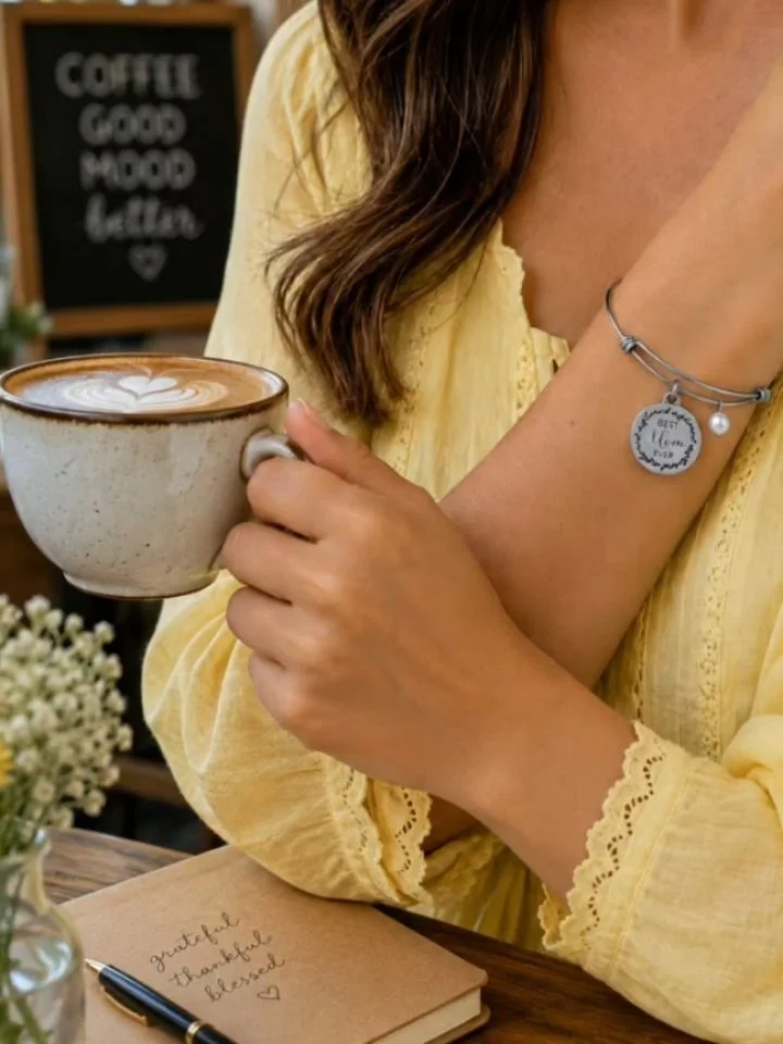 Some women carry love so faithfully, so quietly, and so consistently, that it shapes the hearts and lives around them forever.

This bracelet is a small reminder of the warmth, strength, comfort, and kindness that a loving mother brings into the worl