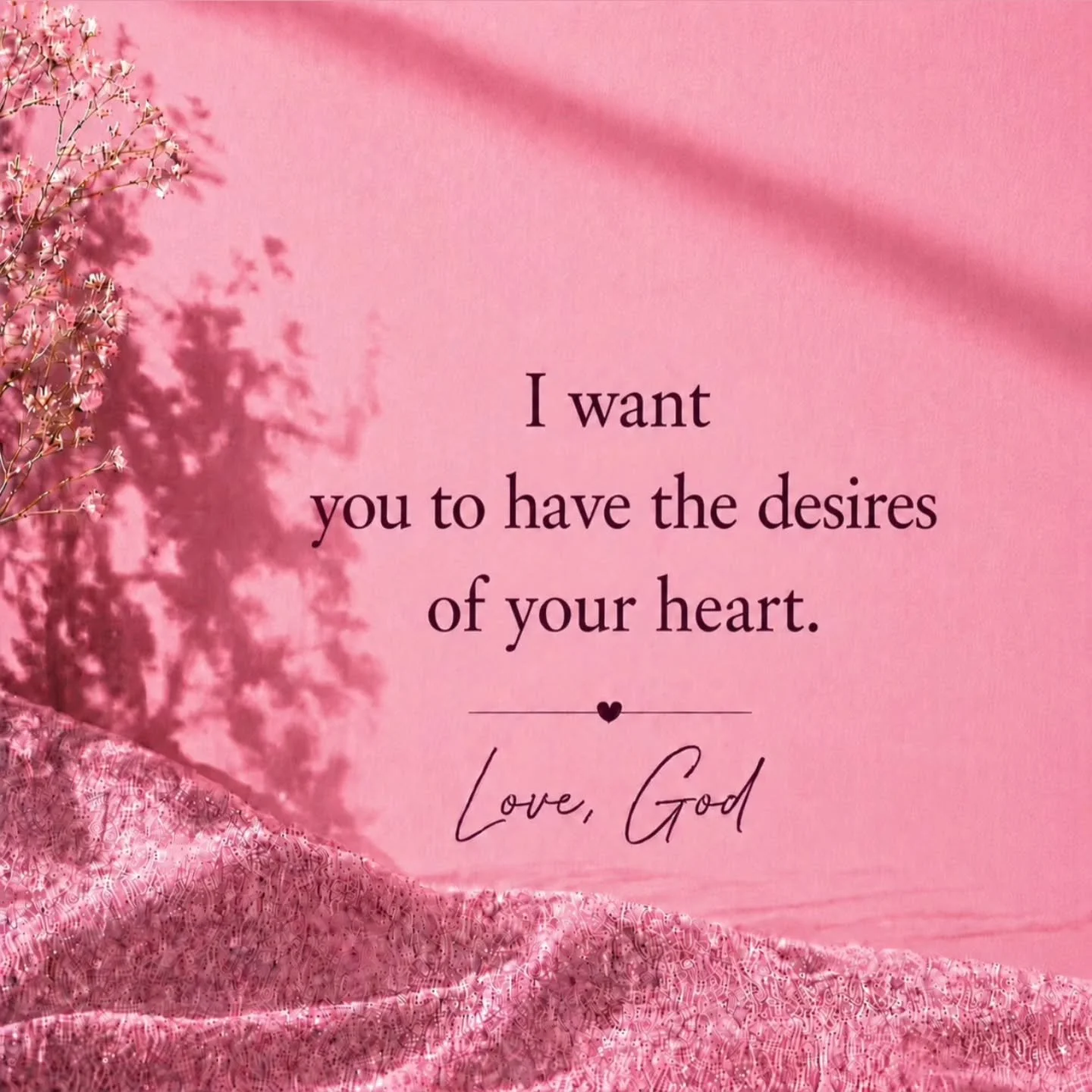 The desire in your heart is there for many reasons, some you are aware of, yet others you are not. What you want will help so many others. Do not give up. Trust God that His Timing is indeed perfect. His love for you is everlasting. What He has plant