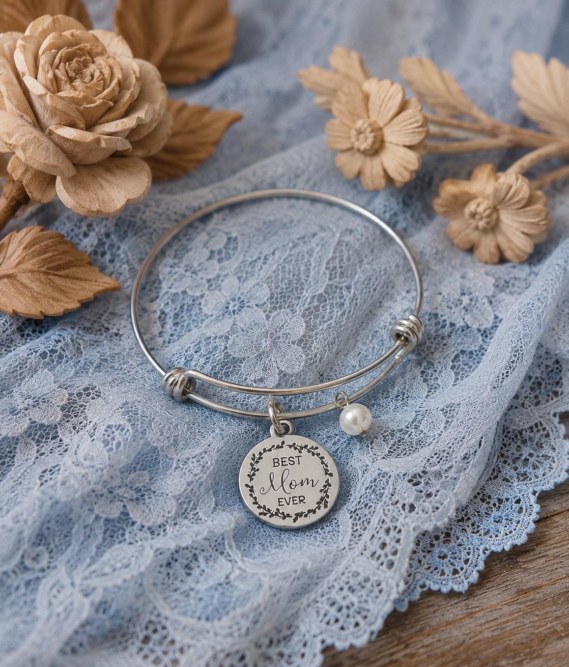 Best Mom Ever Pearl Bracelet Blue Lace ChatGPT.png