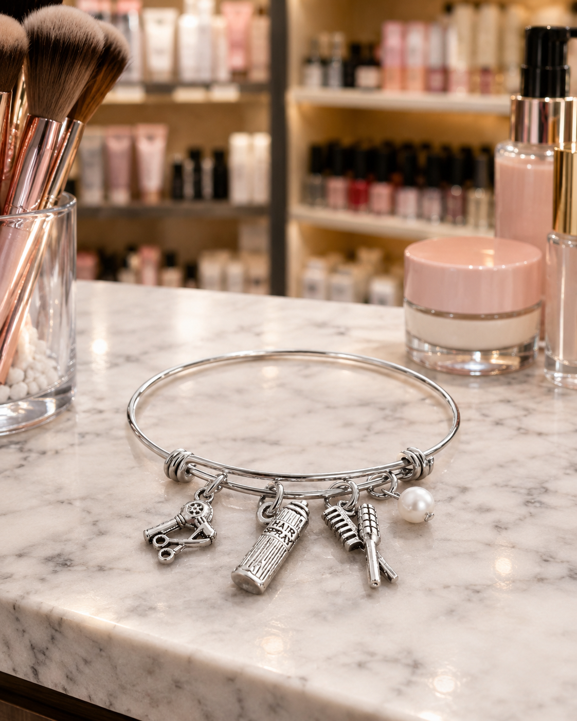 Hairdresser Beautician Pearl Bracelet ChatGPT.png